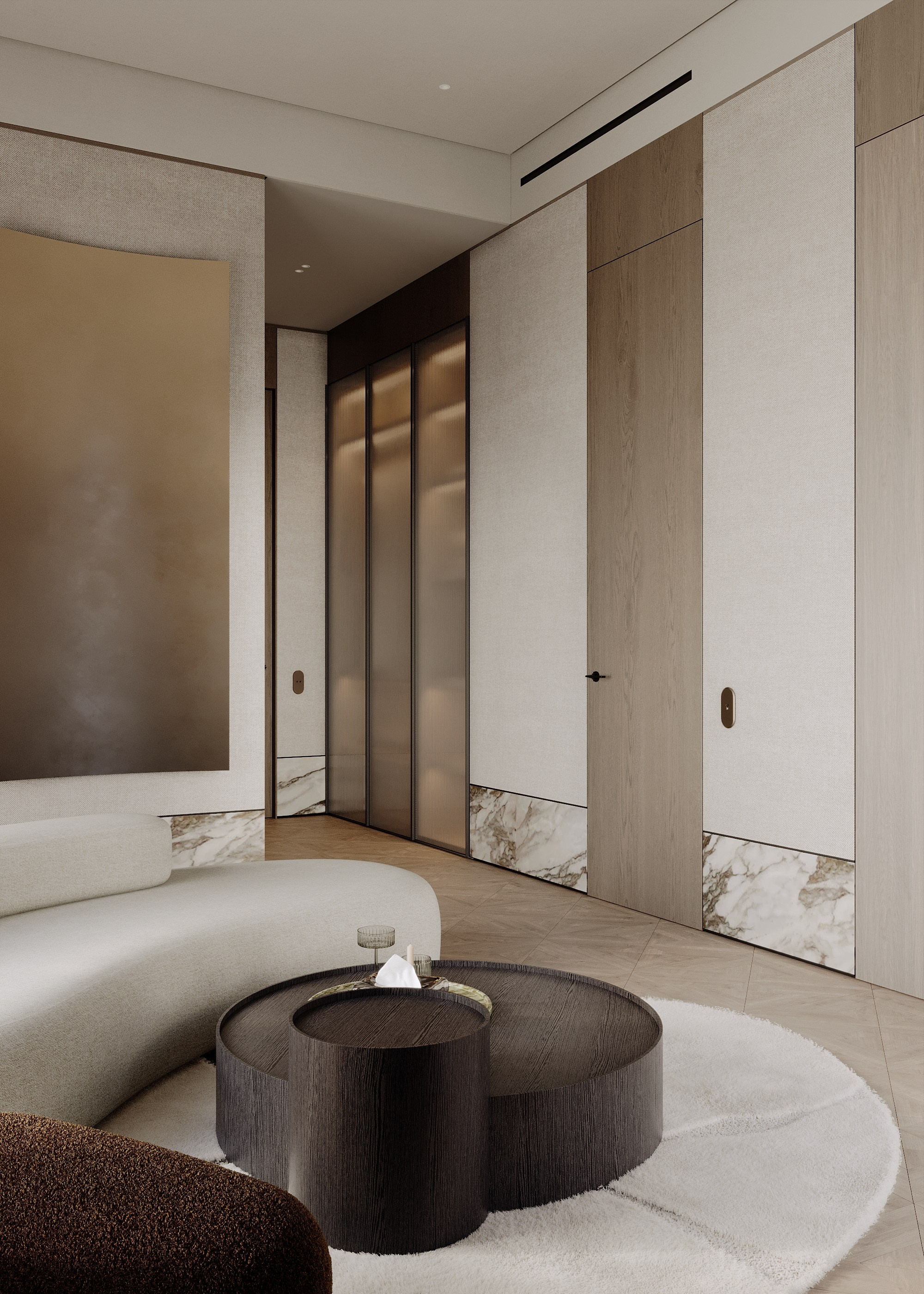 Лапино | гостиная сьют. 3d визуализатор Валерия Романова