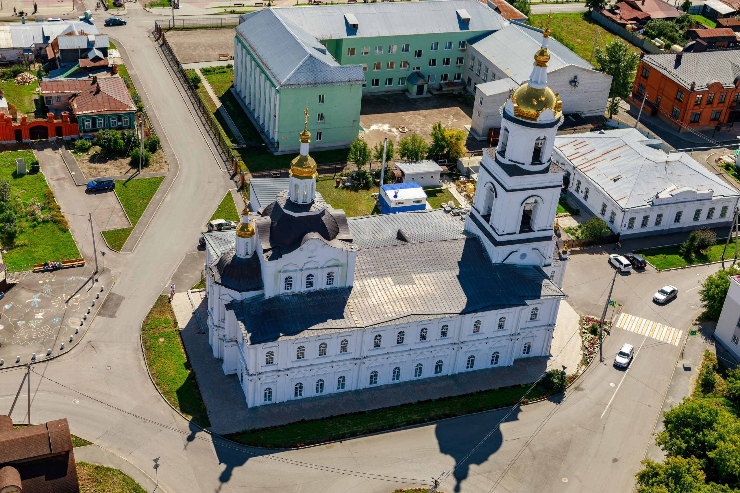 Город с высоты птичьего полёта. Фотограф Андрей Гузеев