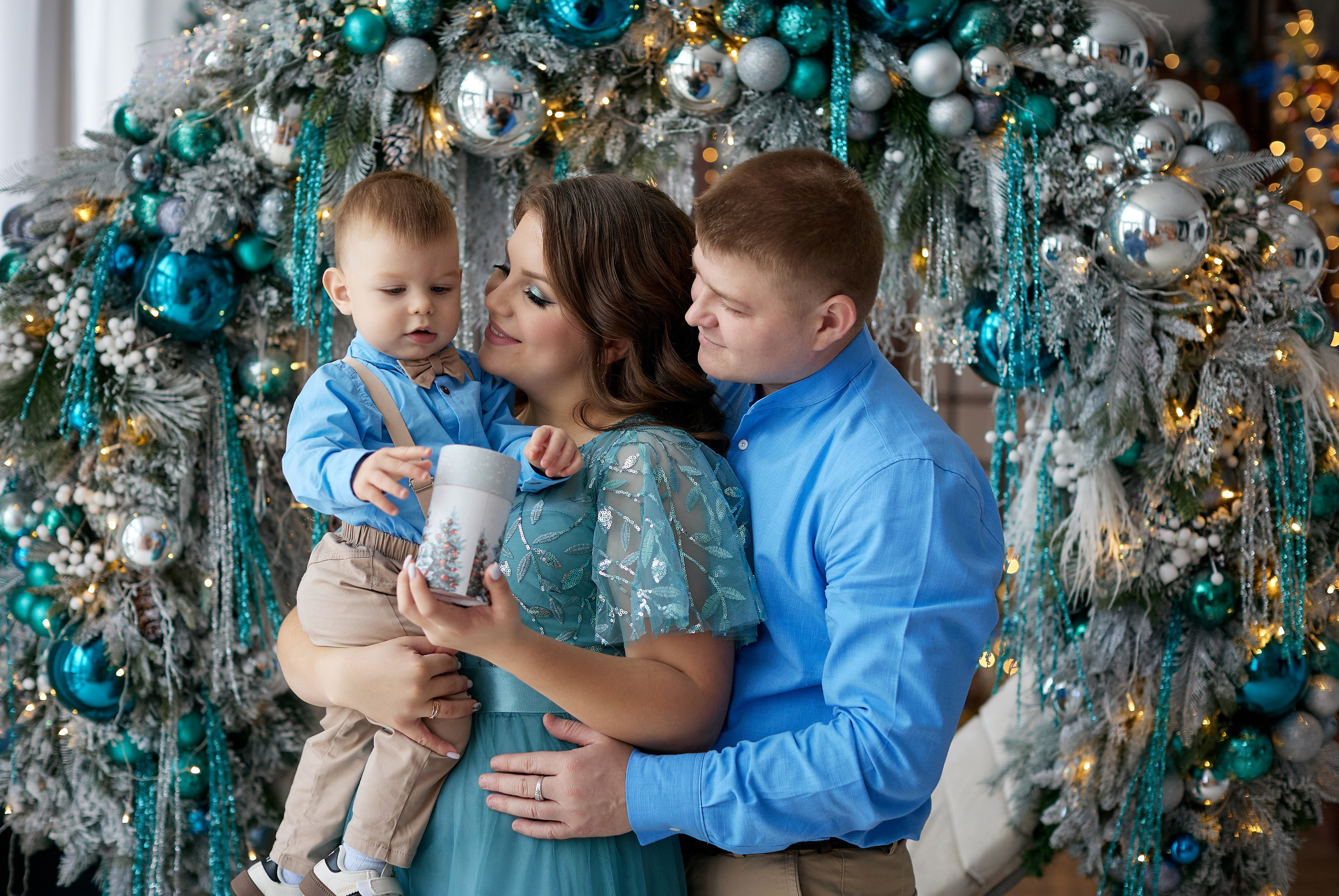 Новогодние съемки 2020-2025. Фотостудия в Калуге Svetstudio