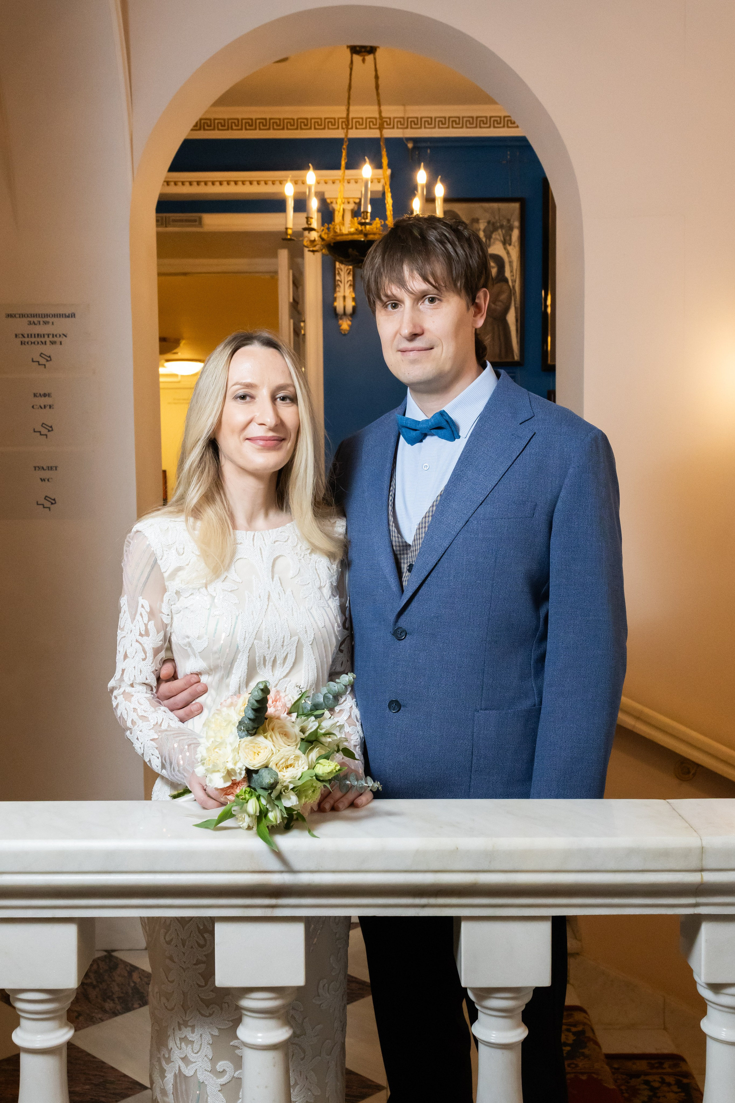 Свадьба в картинной галереи Ильи Глазунова. Фотограф в Москве Зябченко Екатерина. Съемки беременности, love story, семейный, портреты в студии и на улице