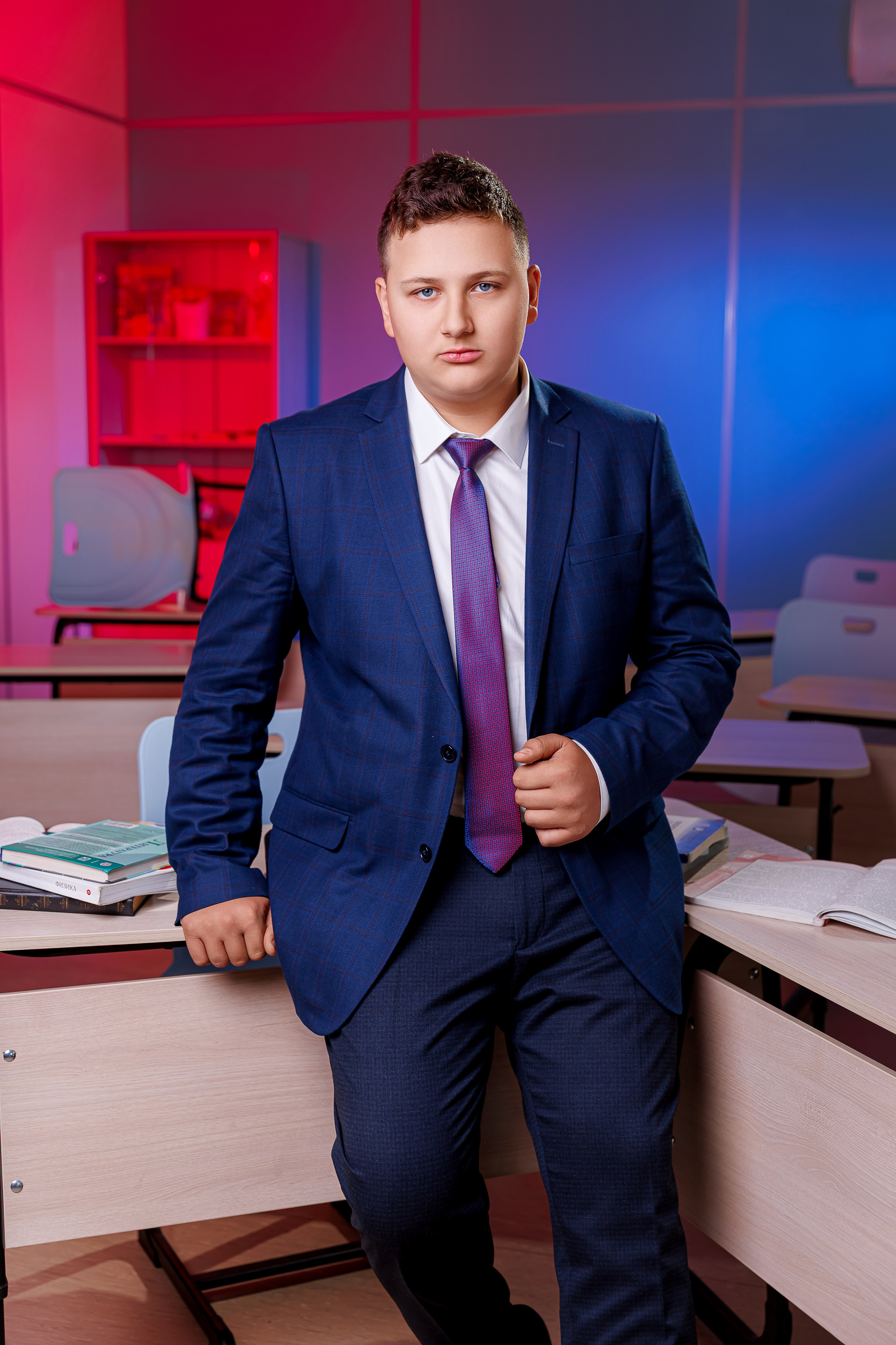 Портреты с цветной подстветкой. Семейный и детский фотограф Комина Елена, Власиха, Одинцово