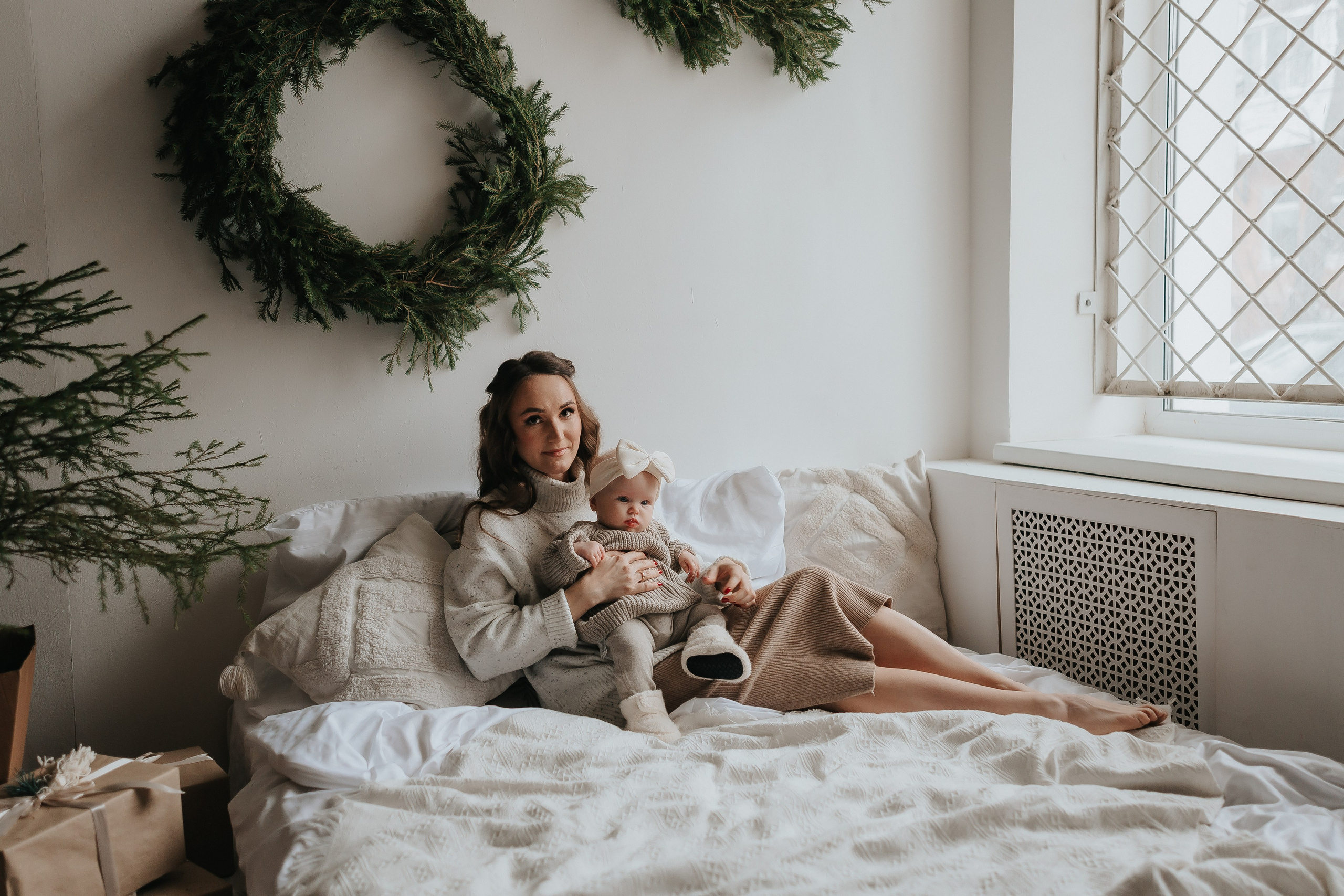 Первая новогодняя история для малышки. Свадебный фотограф Пермь