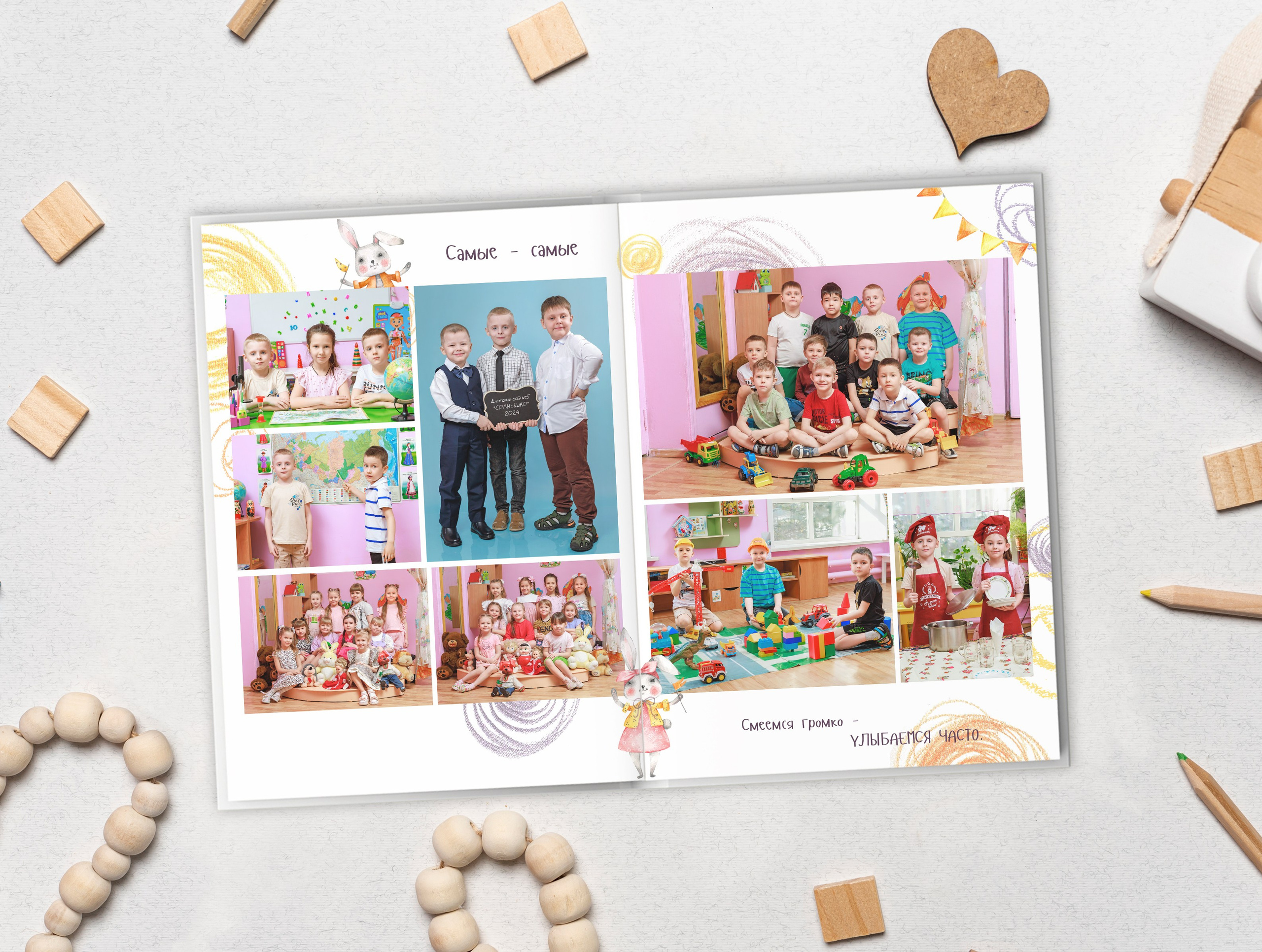 Выпускные альбомы для детского сада. Олеся Пучковская фотограф, Белогорск, Амурская область