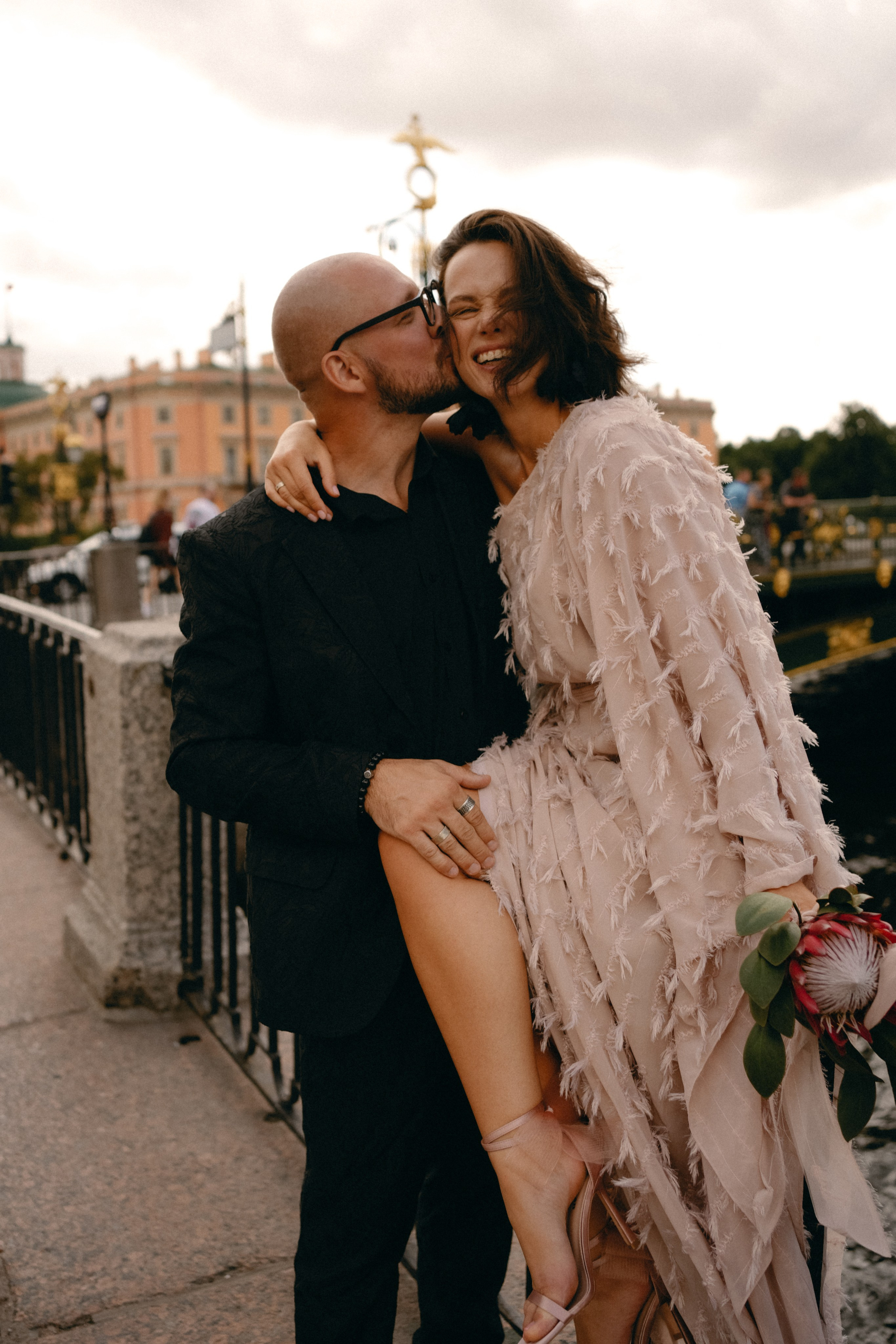 Марина и Денис, Санкт-Петербург. Фотограф Перевозкина Анна