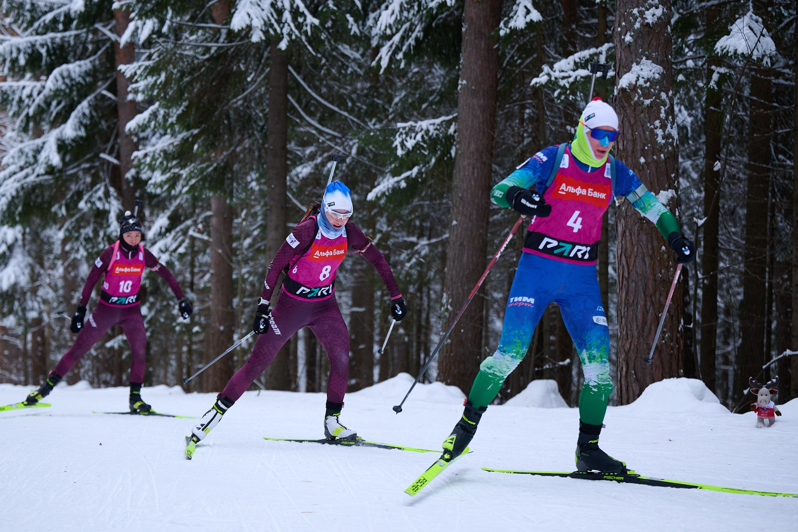Биатлон. Чемпионат России — 2024/2025, 3-й этап, Ижевск. Ижевская винтовка. Спортивный репортажный фотограф в Ижевске Сергей Мерзляков