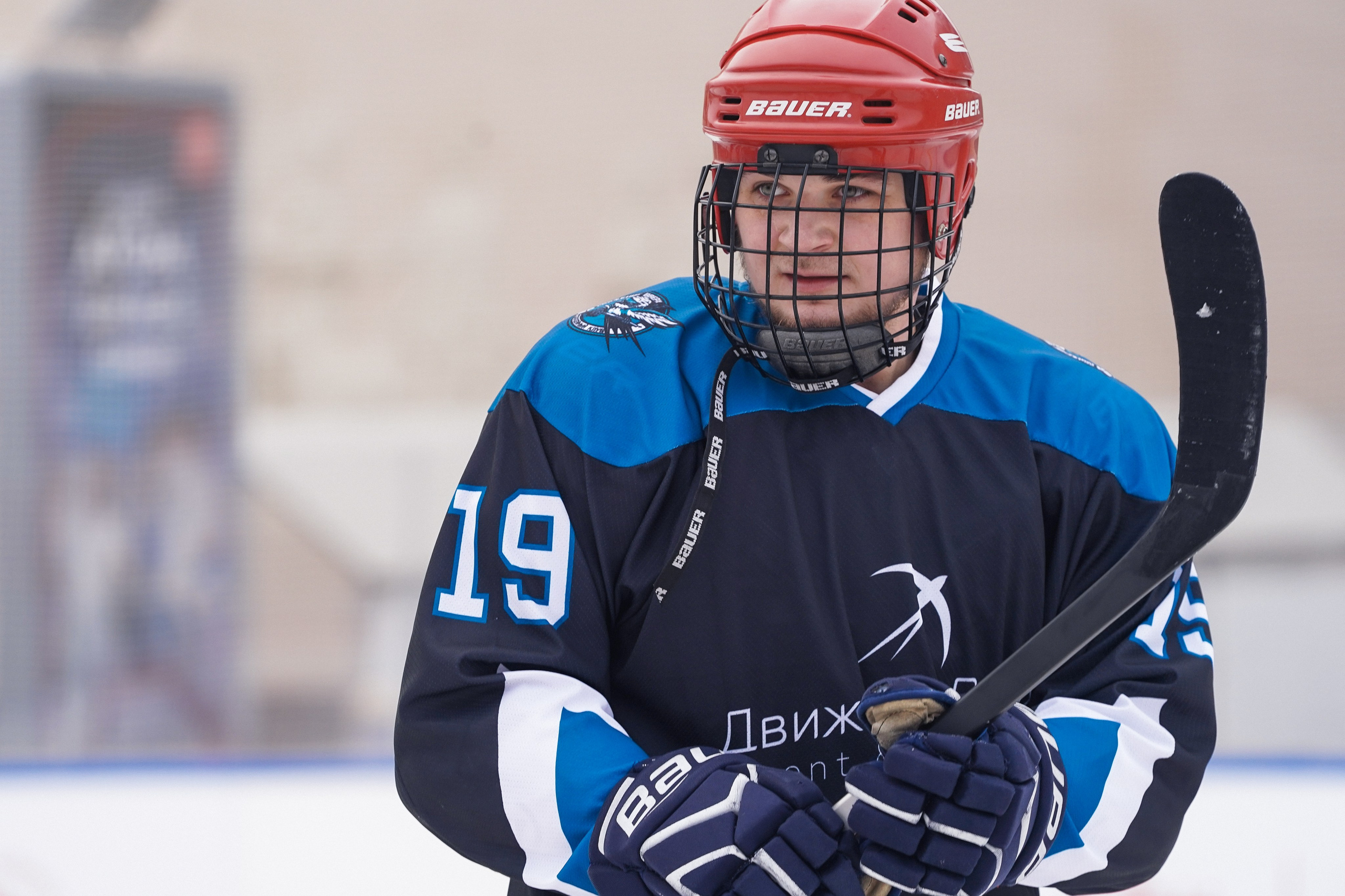 Хоккейный матч на ВДНХ. Анна, фотограф Москва, Зеленоград