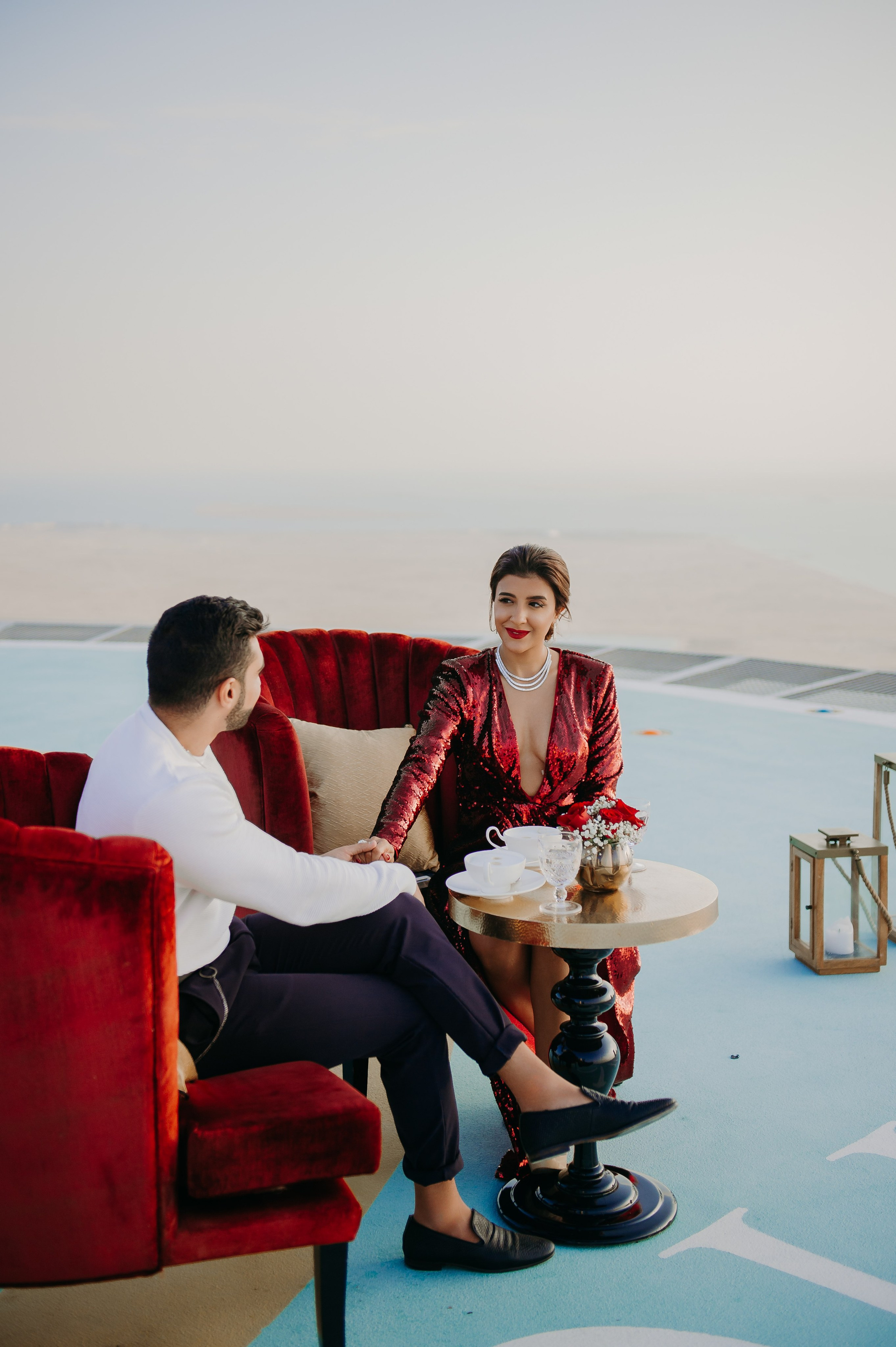 Love Story на высоте (Абу Даби). Фотограф в Москве и Санкт-Петербурге Дарина
