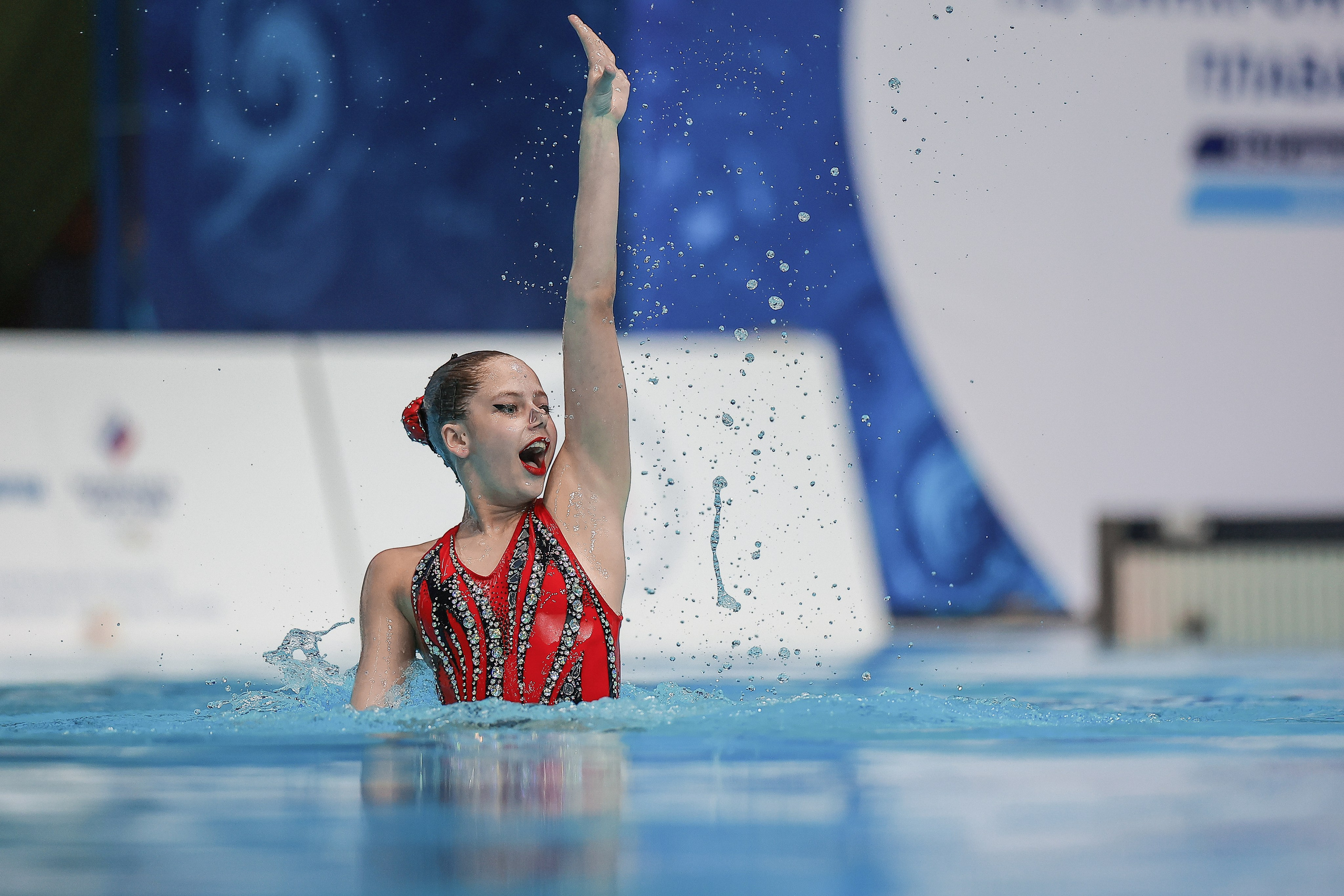 Чемпионат России по синхронному плаванию. Спортивный репортажный фотограф Казань Нафис Сиразетдинов