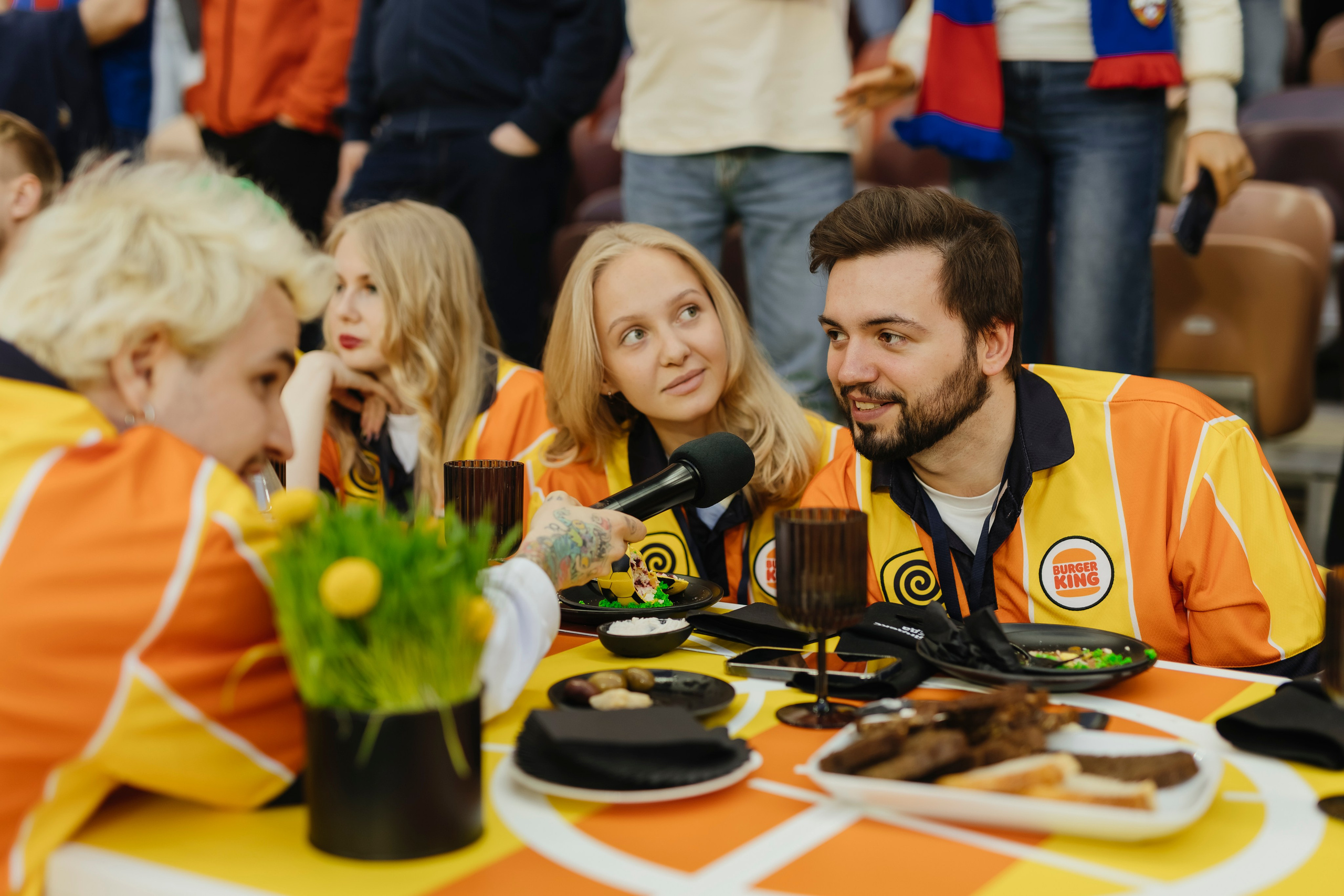 Яндекс Еда x Burger King На финале кубка России по футболу. Репортажный, event, концертный и backstage фотограф из Москвы Виталий Кривцов