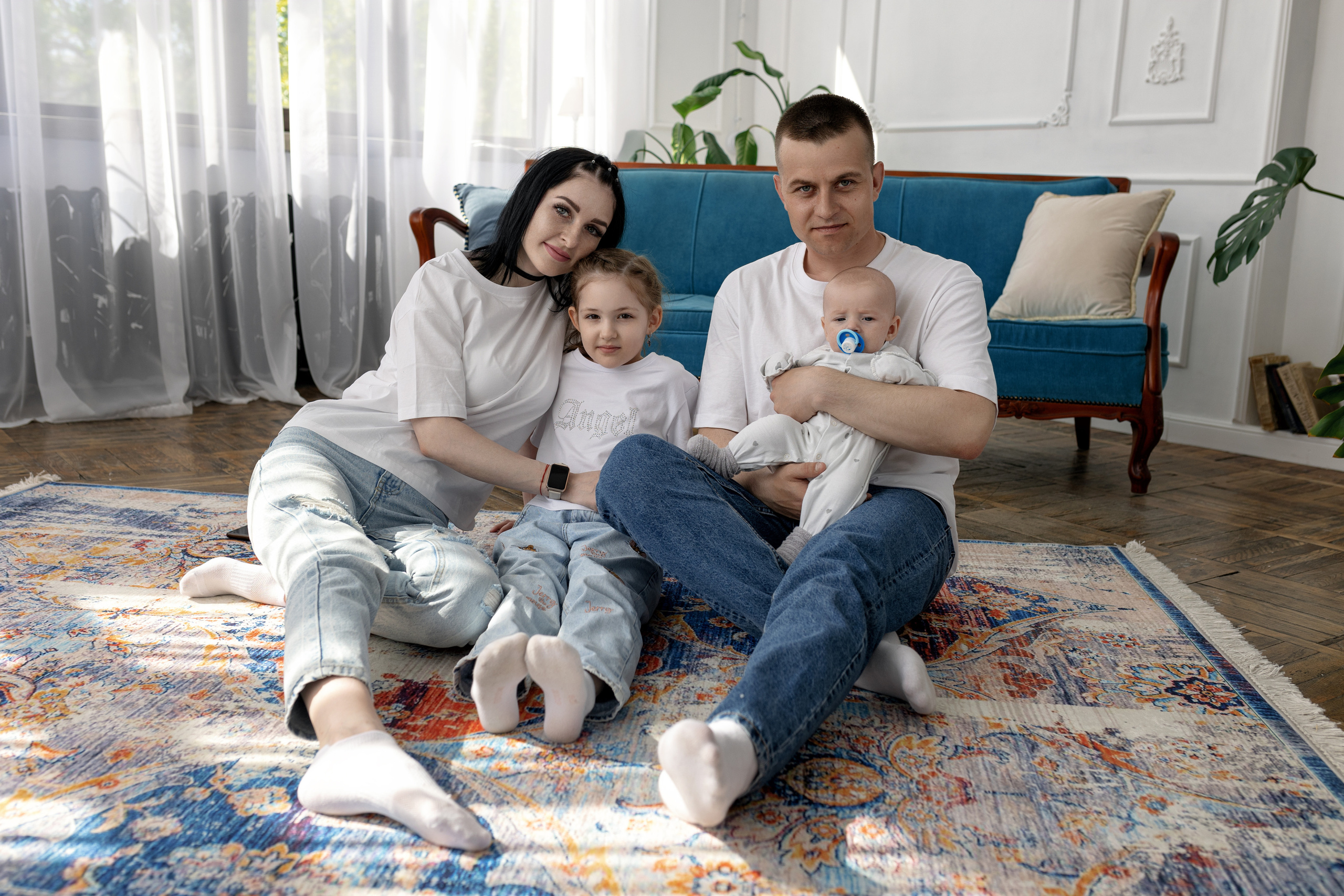 Семья Ботановых. Портретный фотограф в Самаре Андрей Трифонов