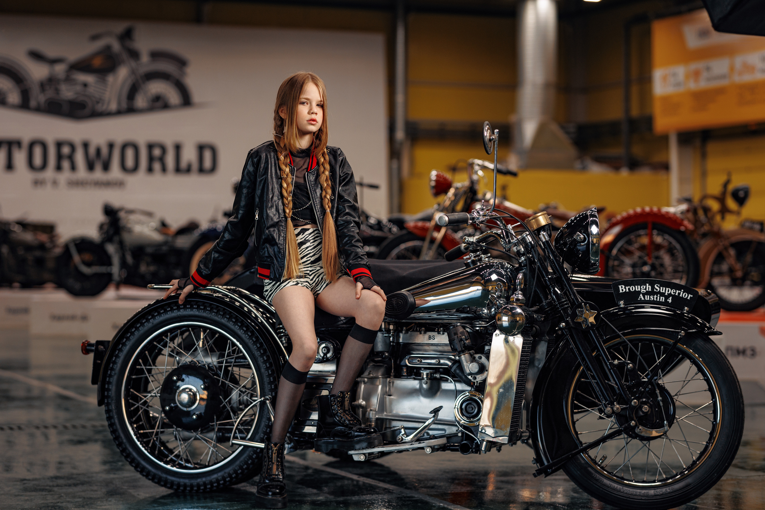 Фотопроект Moto Style для детского журнала. Портретный фотограф в Самаре Андрей Трифонов