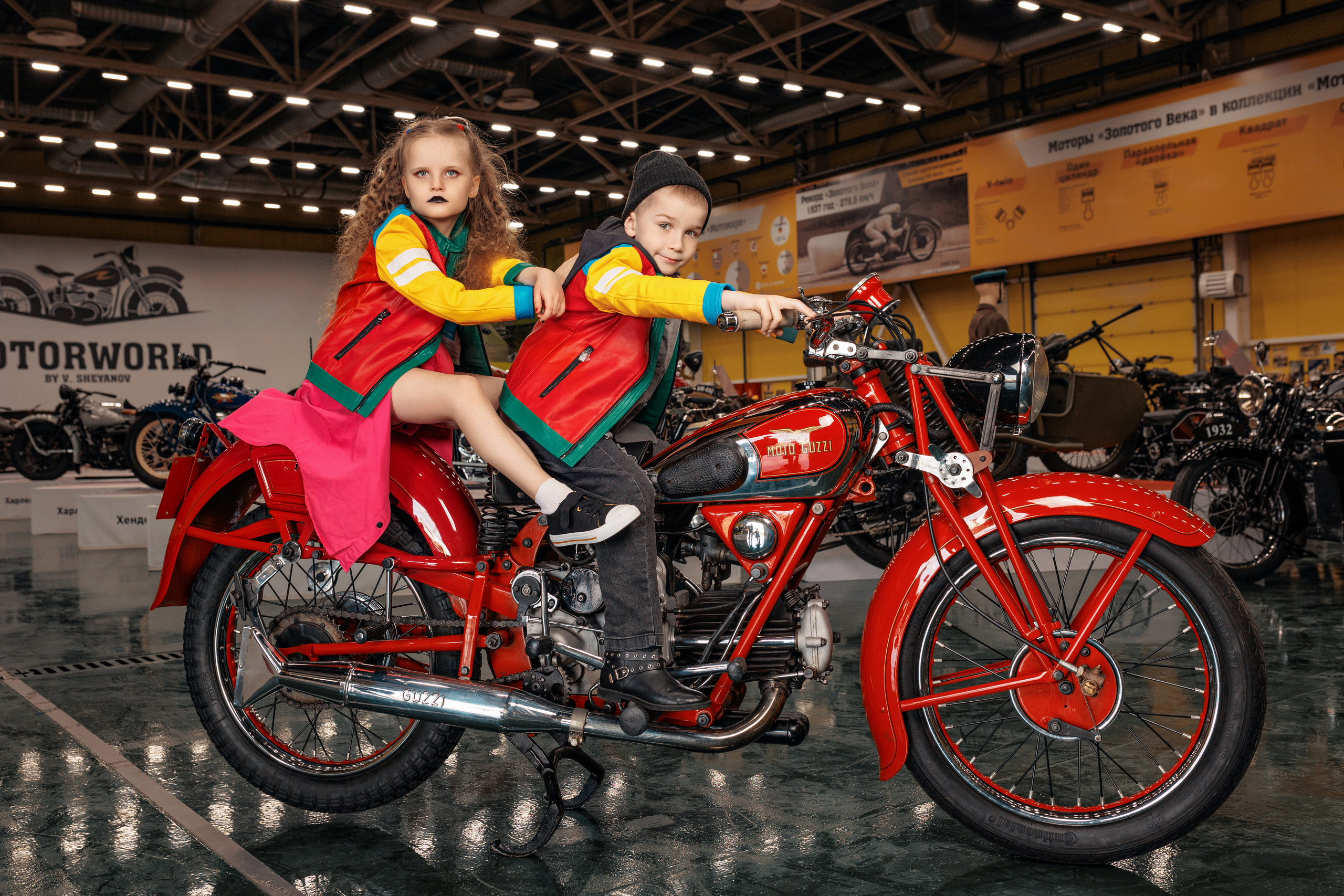 Фотопроект Moto Style для детского журнала. Портретный фотограф в Самаре Андрей Трифонов