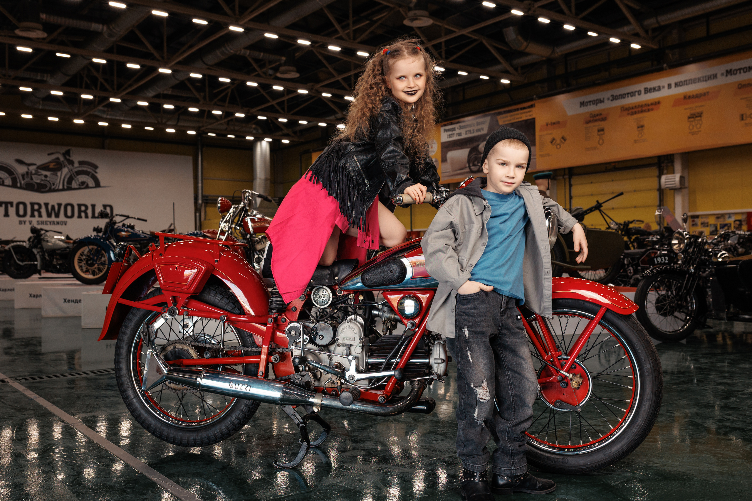 Фотопроект Moto Style для детского журнала. Портретный фотограф в Самаре Андрей Трифонов