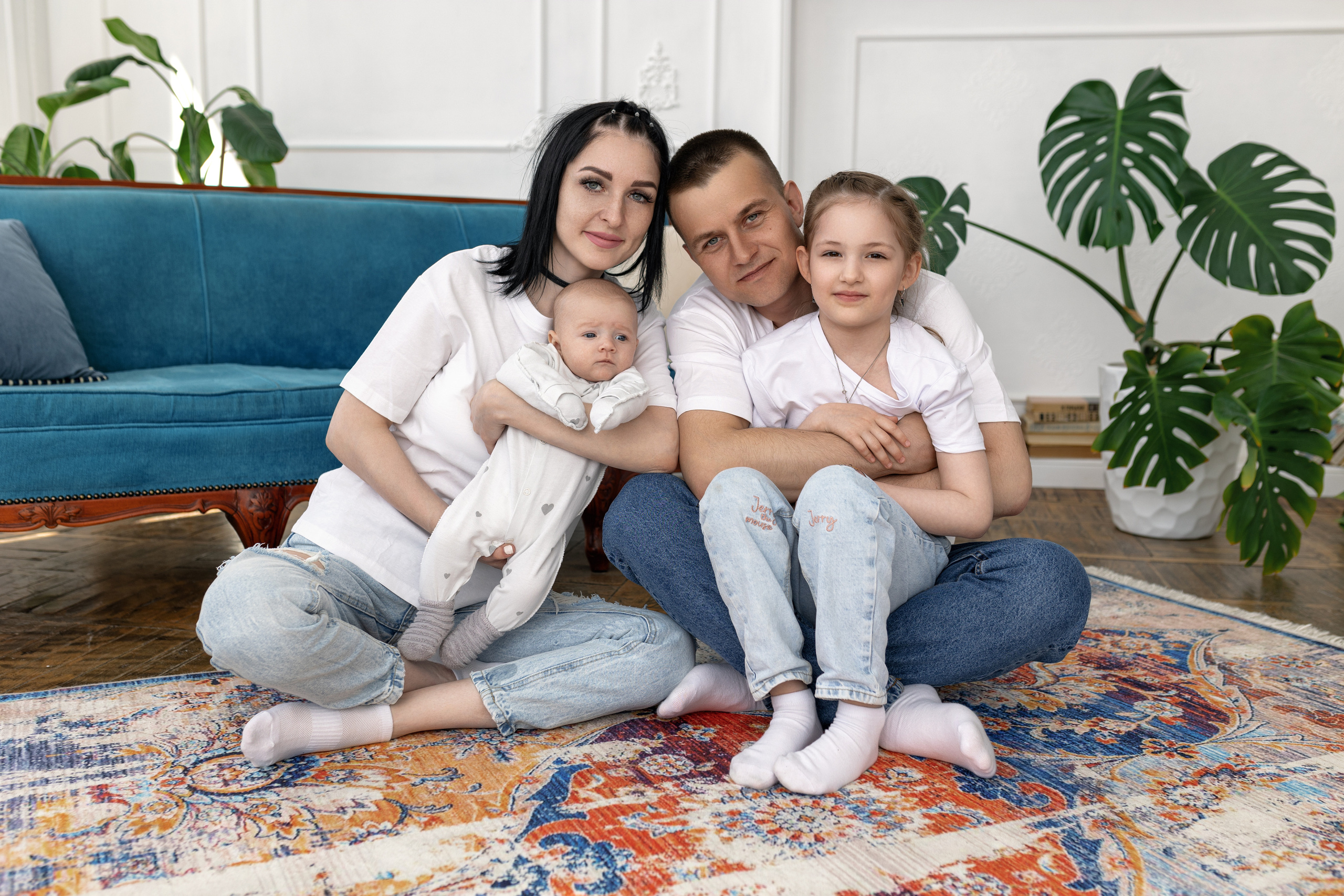 Семья Ботановых. Портретный фотограф в Самаре Андрей Трифонов