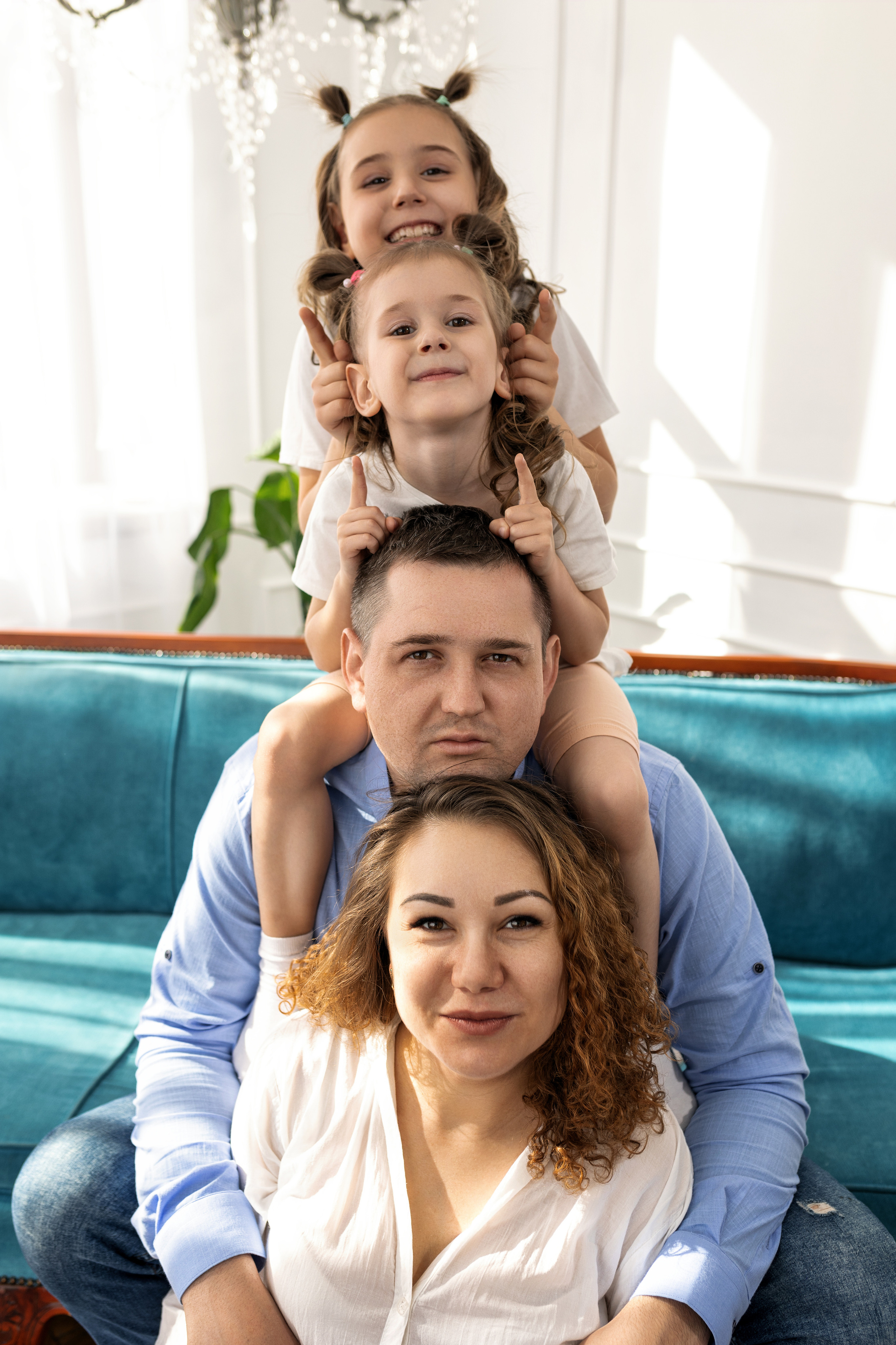 Семья Рахимовых. Портретный фотограф в Самаре Андрей Трифонов