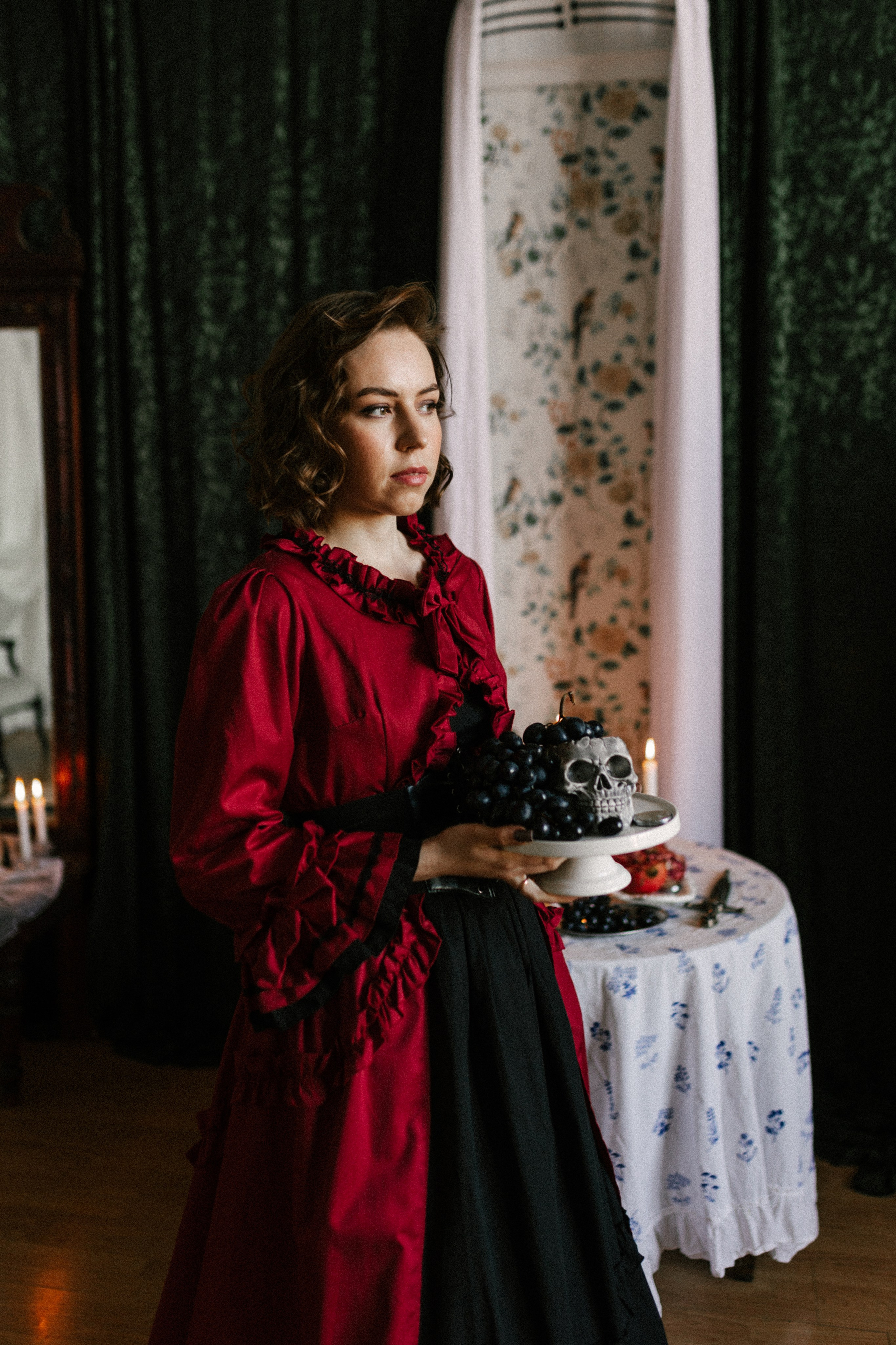 Красное-черное настроение. Свадебный и портретный фотограф — Мария Костина