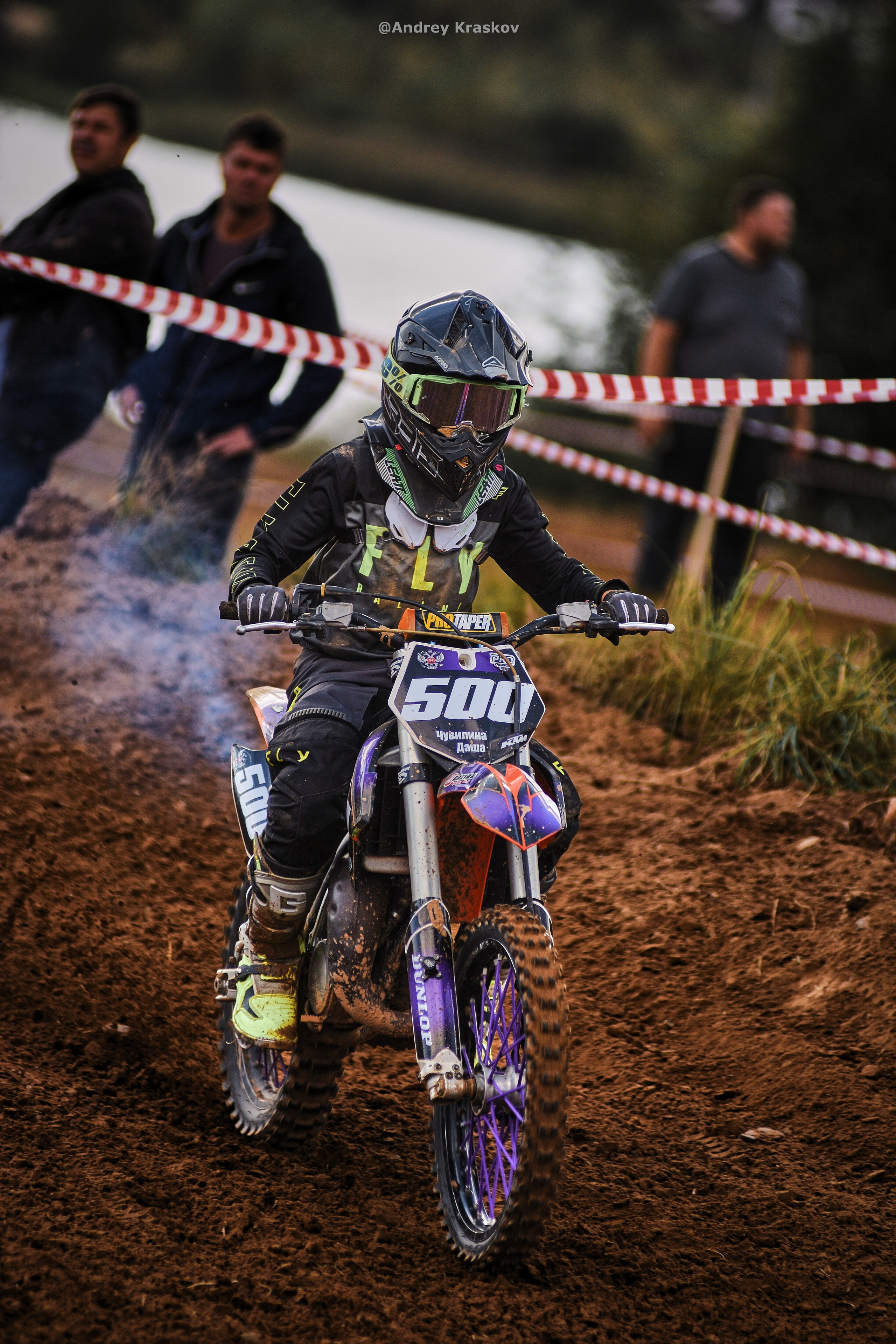 Мотокросс в городе Чкаловск. Фотограф Красков Андрей