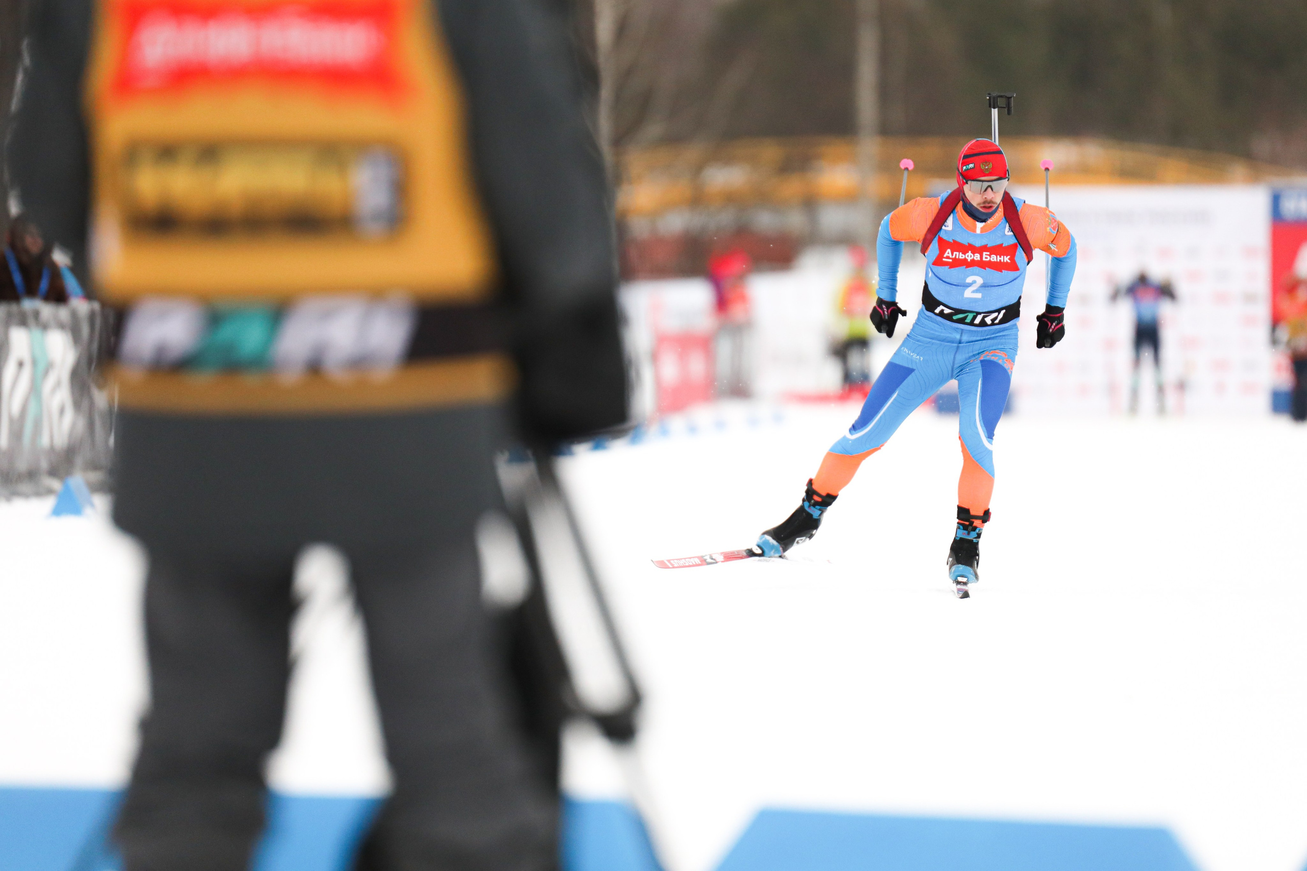 Биатлон. Спортивный фотограф в Сочи Красной поляне Сергей Канада