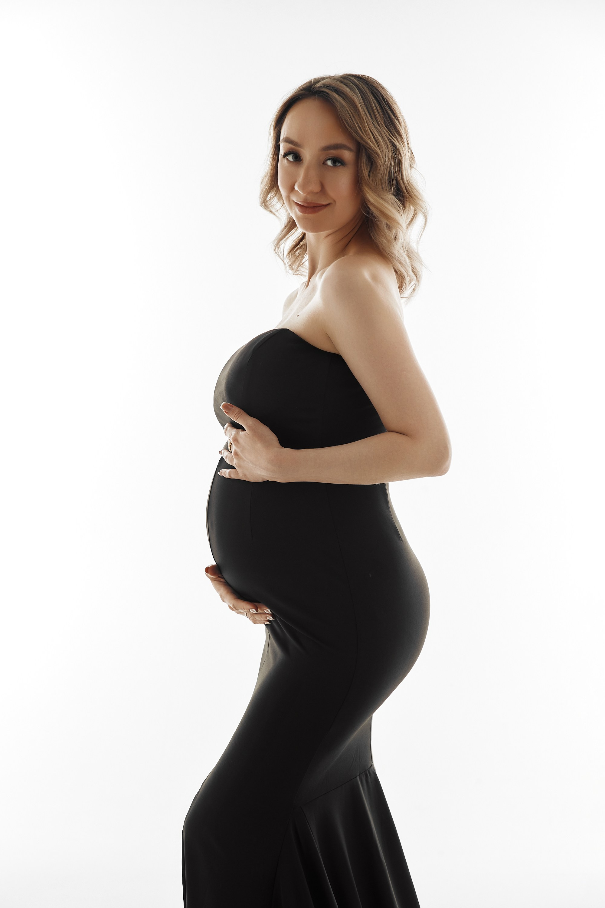 Платье "русалка" с разрезом, размер 44-54