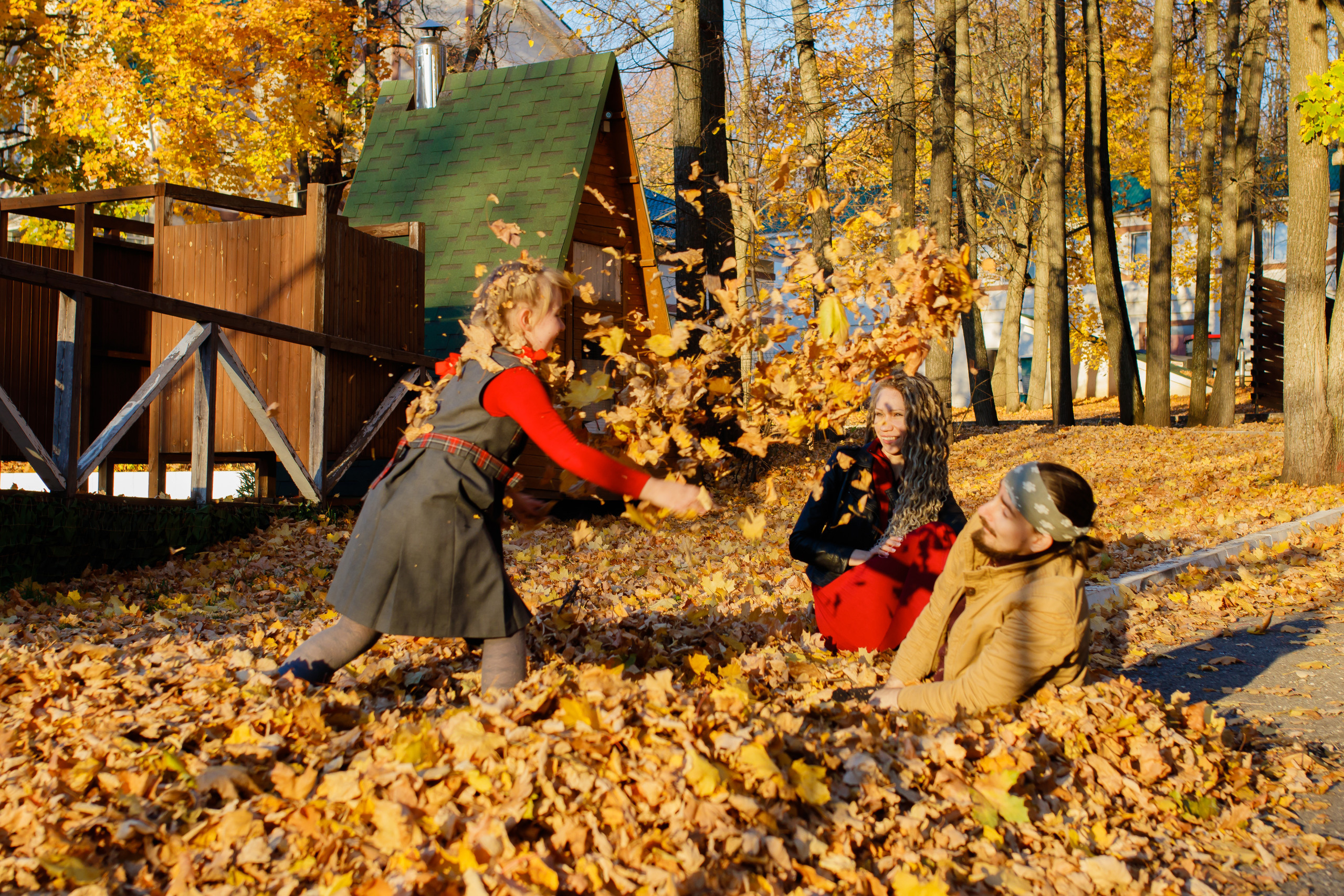 Золотая осень в Дубраве