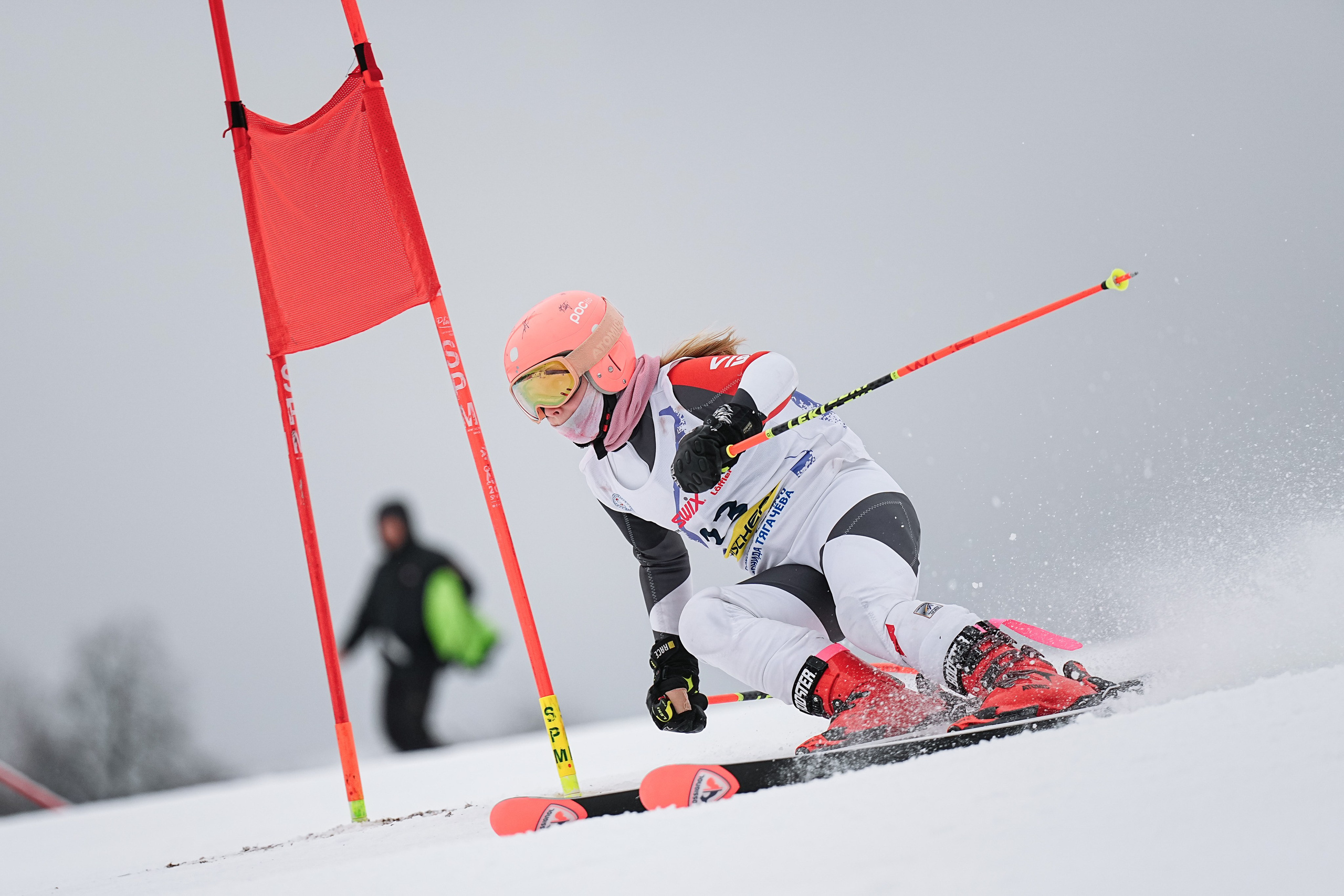 Горные лыжи. Первенство Центрального Федерального Округа. GS U14 Шуколово. Фотограф Студитский Евгений