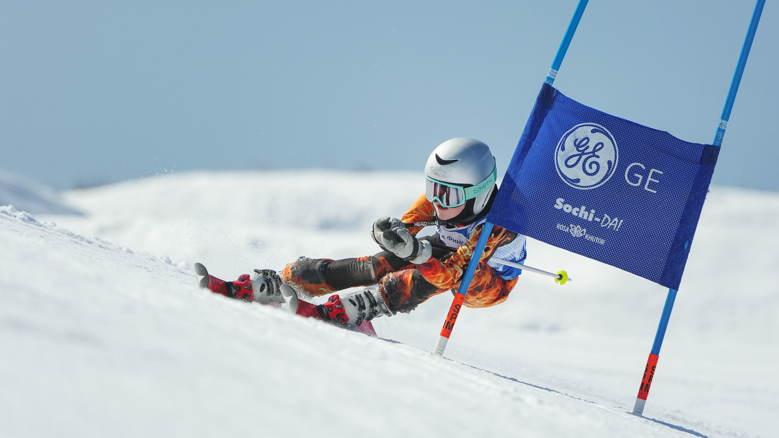 GS (Giant Slalom) - Слалом-гигант. Соревнования по горнолыжному спорту. Московская область, Шуколово