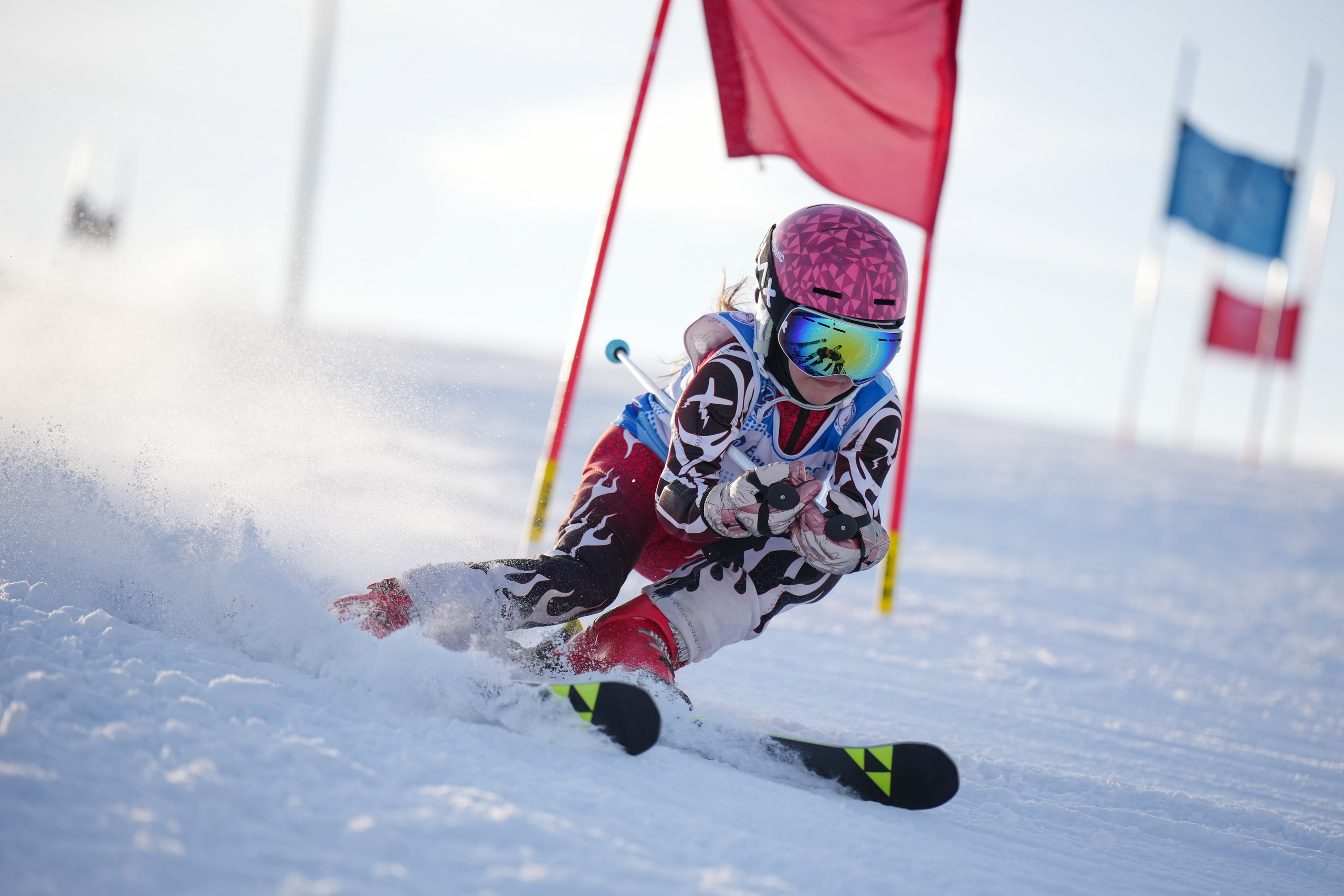 GS (Giant Slalom) - Слалом-гигант. Соревнования по горнолыжному спорту. Московская область, Шуколово