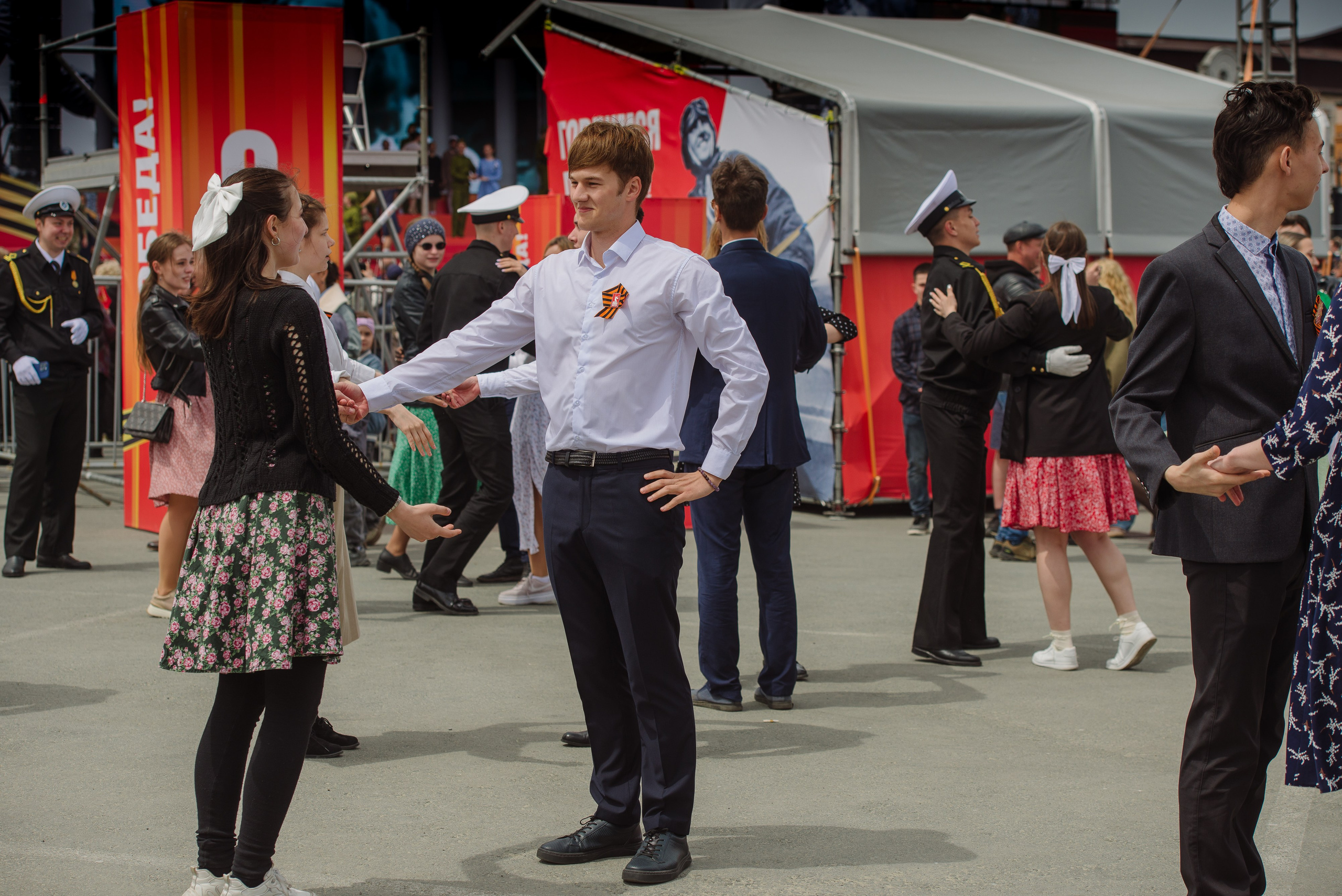 9 мая Центральная плащадь. Фотограф Мария Каюрова