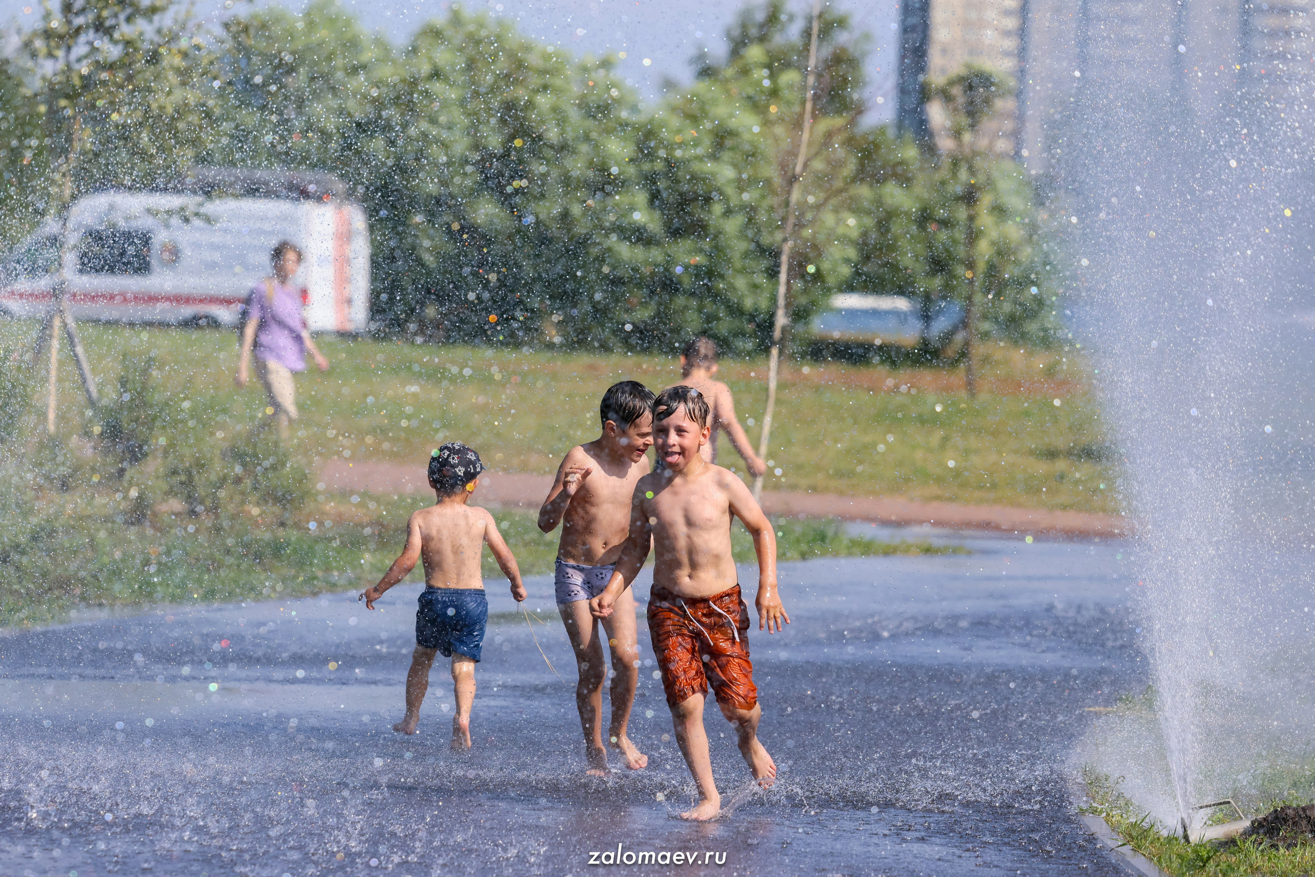 Сильнейший пожарный. Фотограф Александр Заломаев