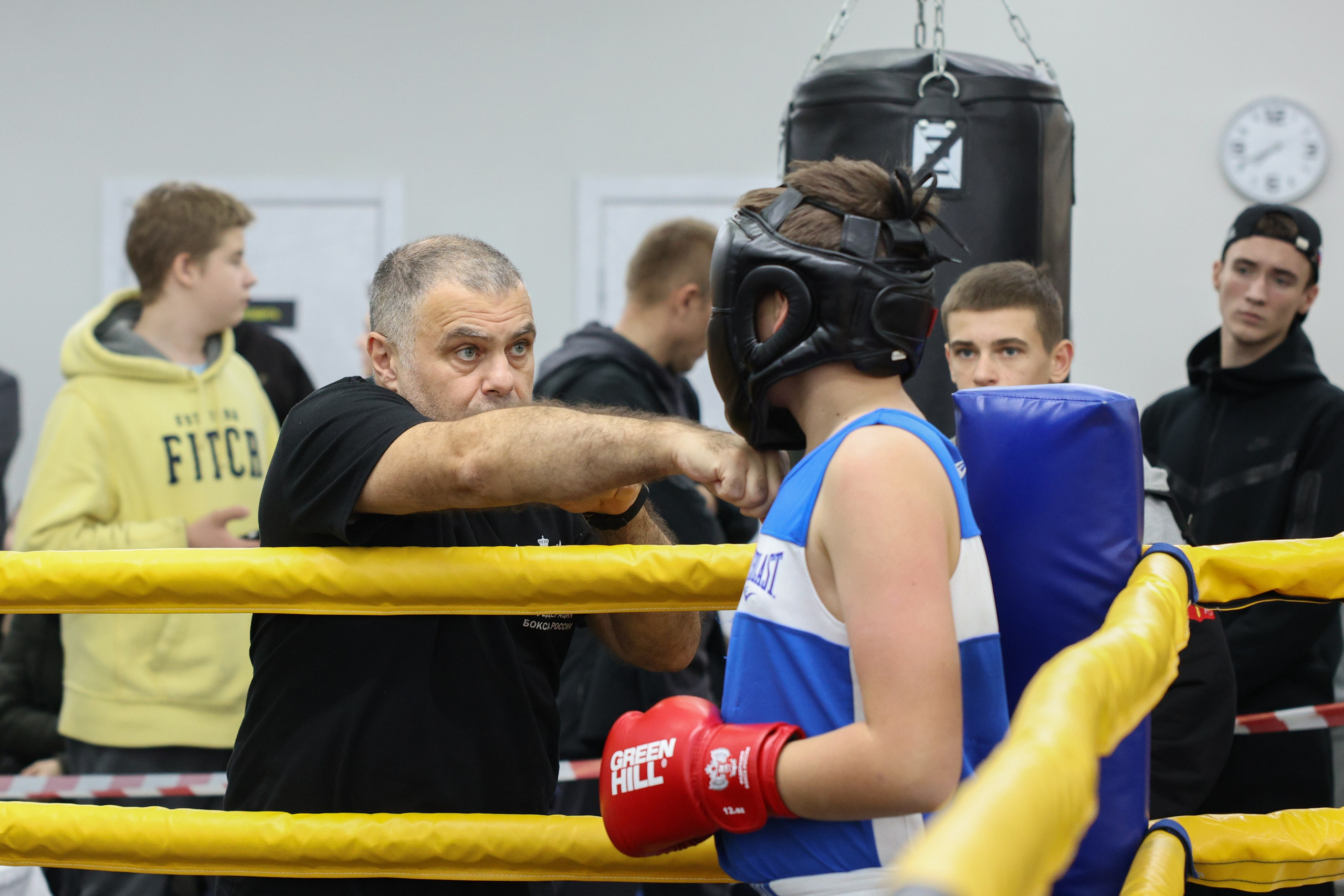 Открытый ринг «кубок ООО «ТЭК НеваСпецТяж». Фотограф Александр Заломаев