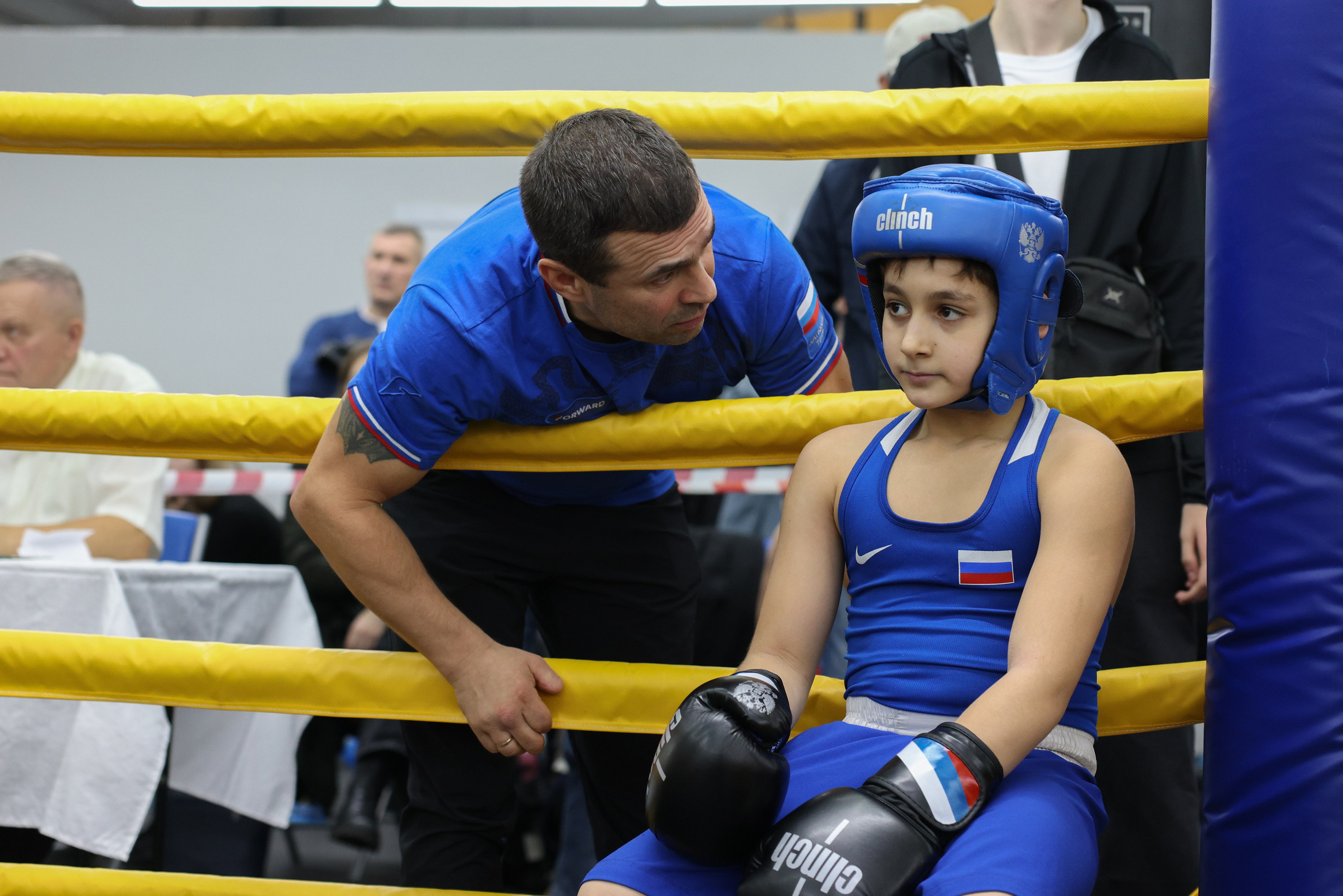 Открытый ринг «кубок ООО «ТЭК НеваСпецТяж». Фотограф Александр Заломаев