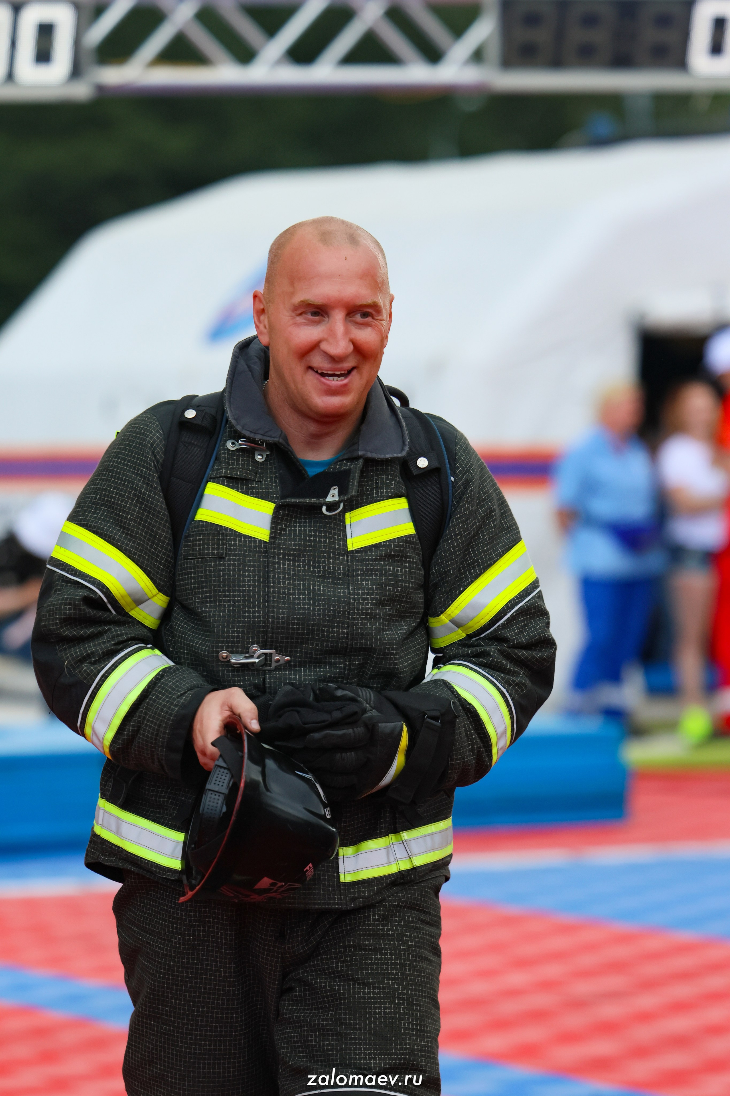Сильнейший пожарный. Фотограф Александр Заломаев