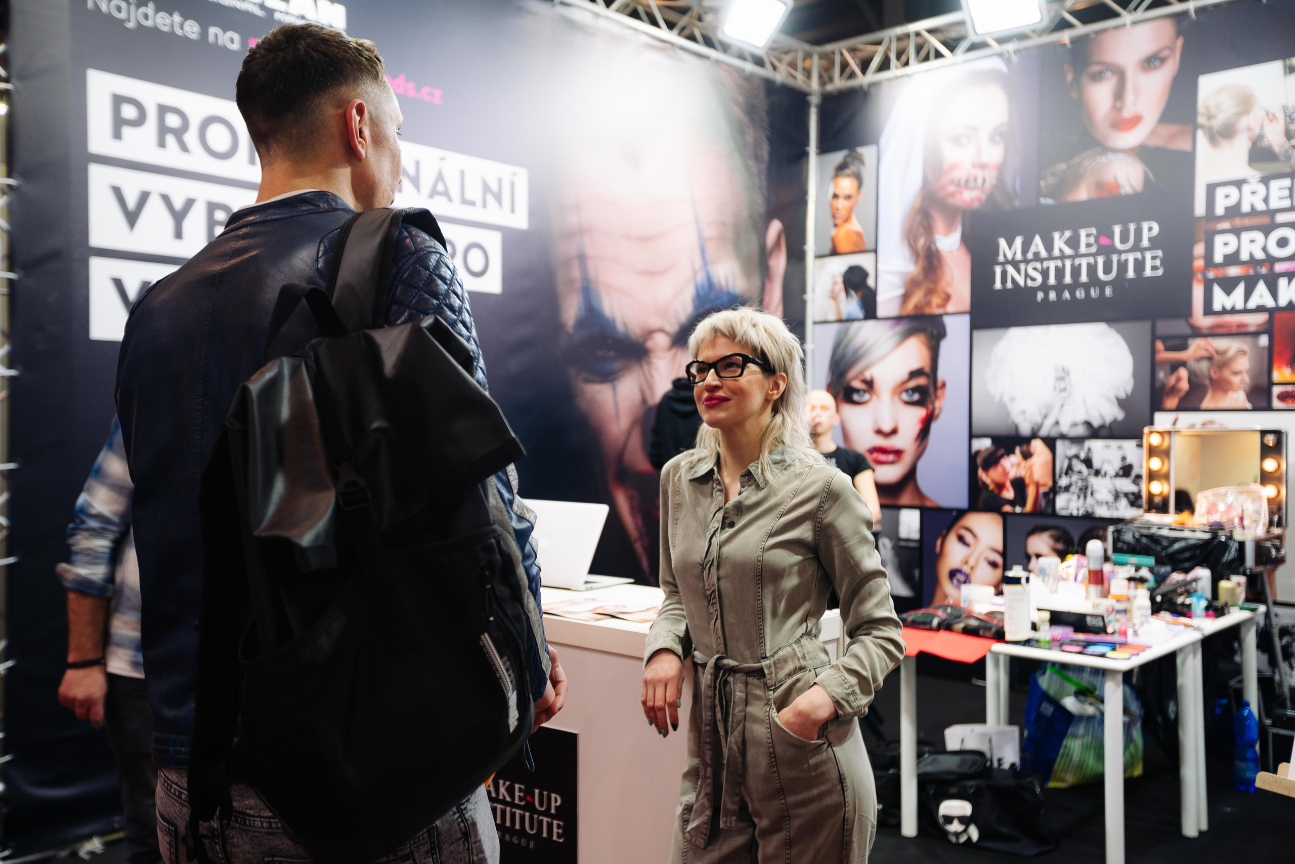 Make Up Institute x/ Paese Cosmetics | PWA Expo 2022. Photographer in Prague Alexander Pivovarov