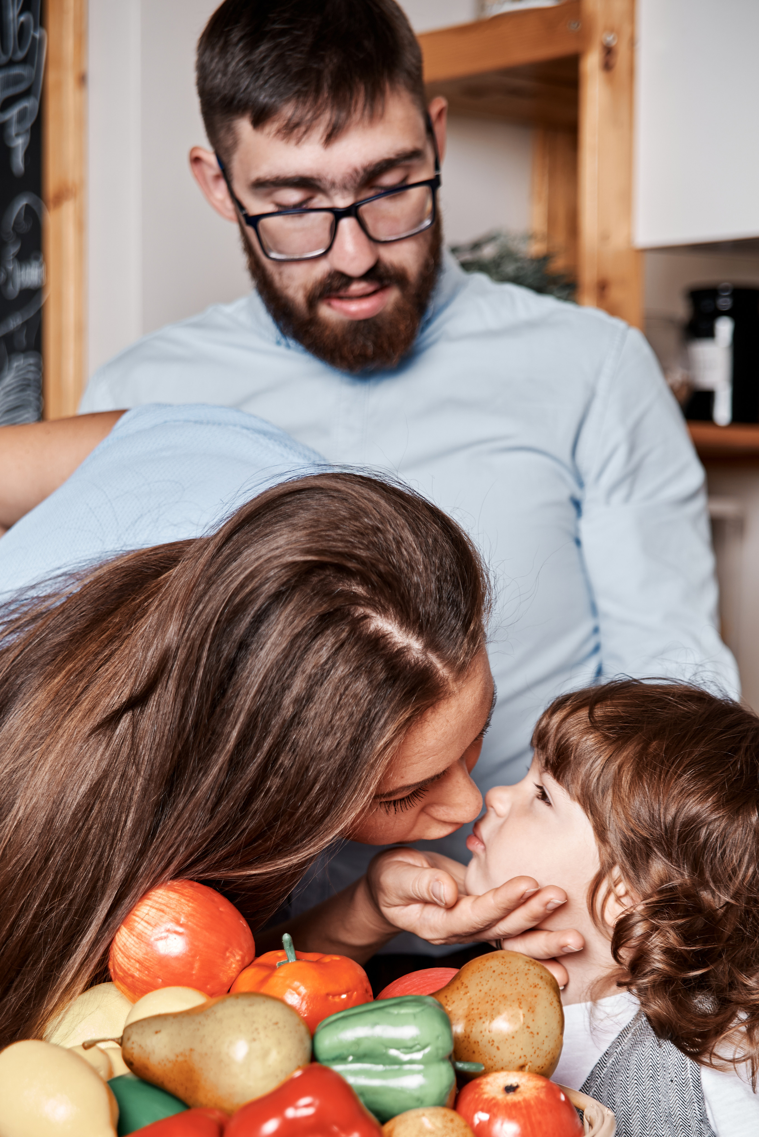 Семейная фотосессия в студии. Анна Гончарова свадебный и репортажный фотограф в Москве