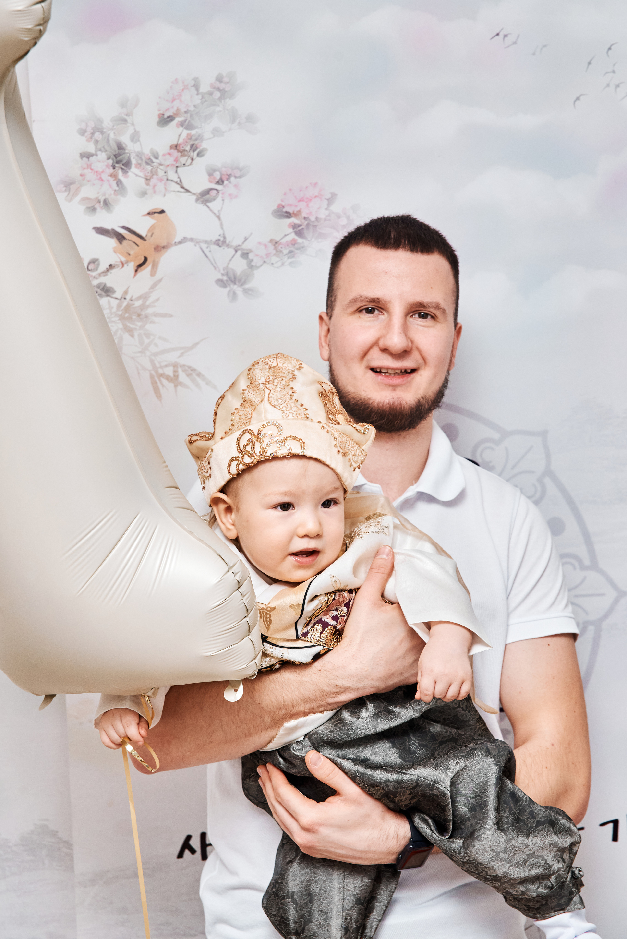 Домашняя съемка первого юбилея. Анна Гончарова свадебный и репортажный фотограф в Москве