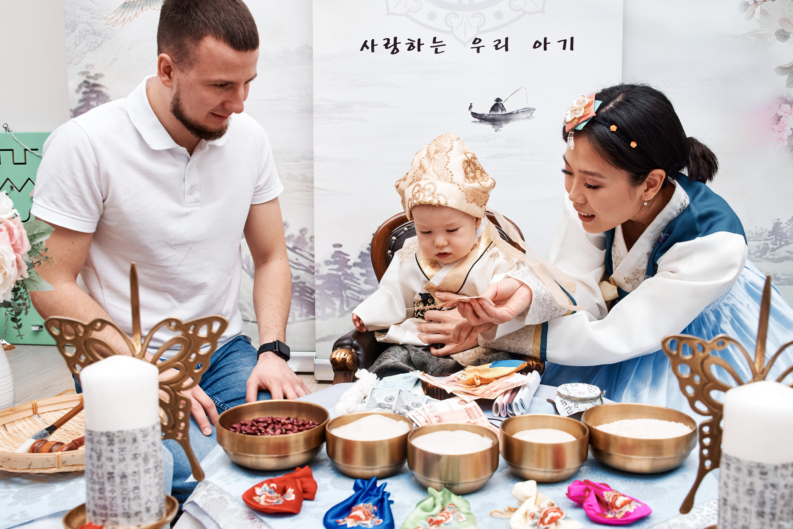 Домашняя съемка первого юбилея. Анна Гончарова свадебный и репортажный фотограф в Москве