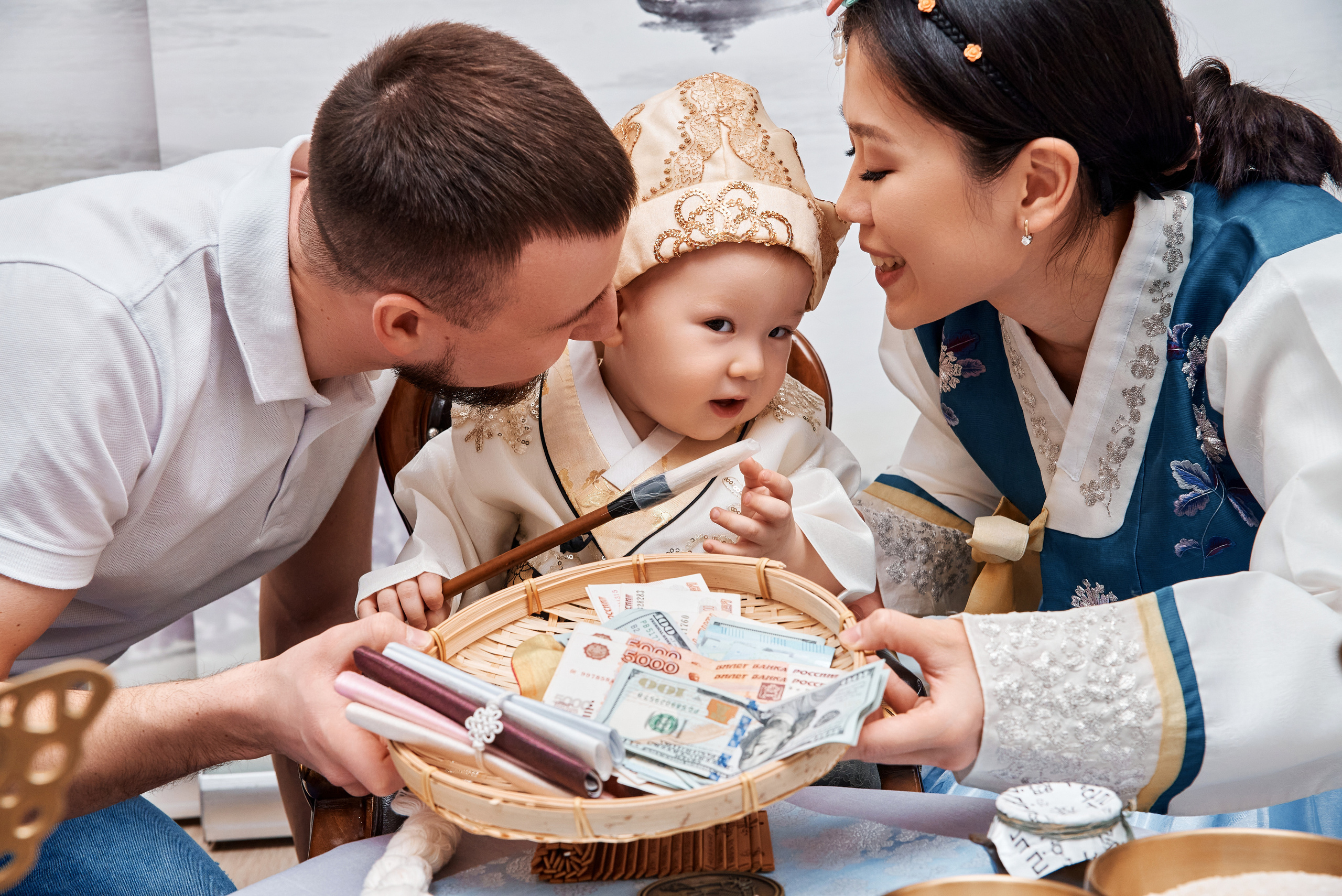 Домашняя съемка первого юбилея. Анна Гончарова свадебный и репортажный фотограф в Москве