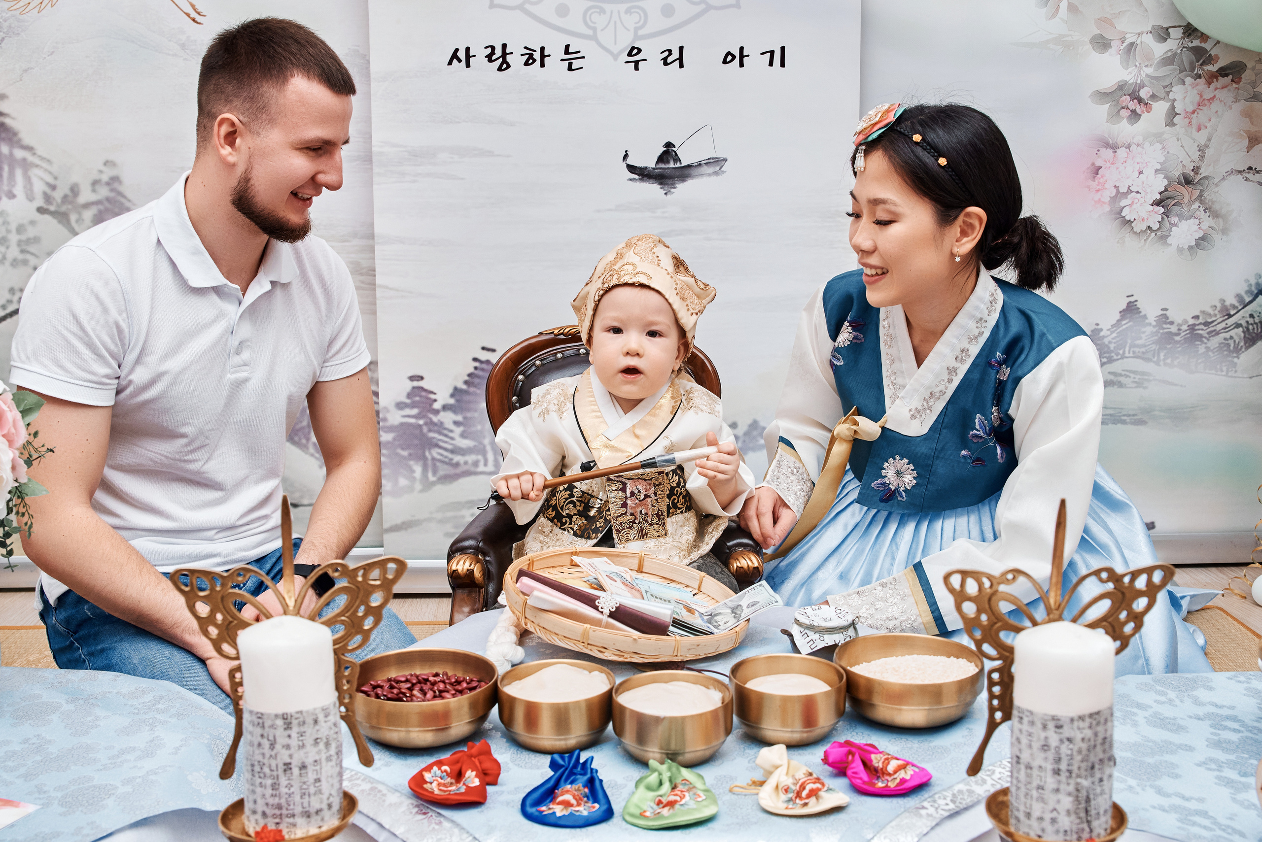 Домашняя съемка первого юбилея. Анна Гончарова свадебный и репортажный фотограф в Москве