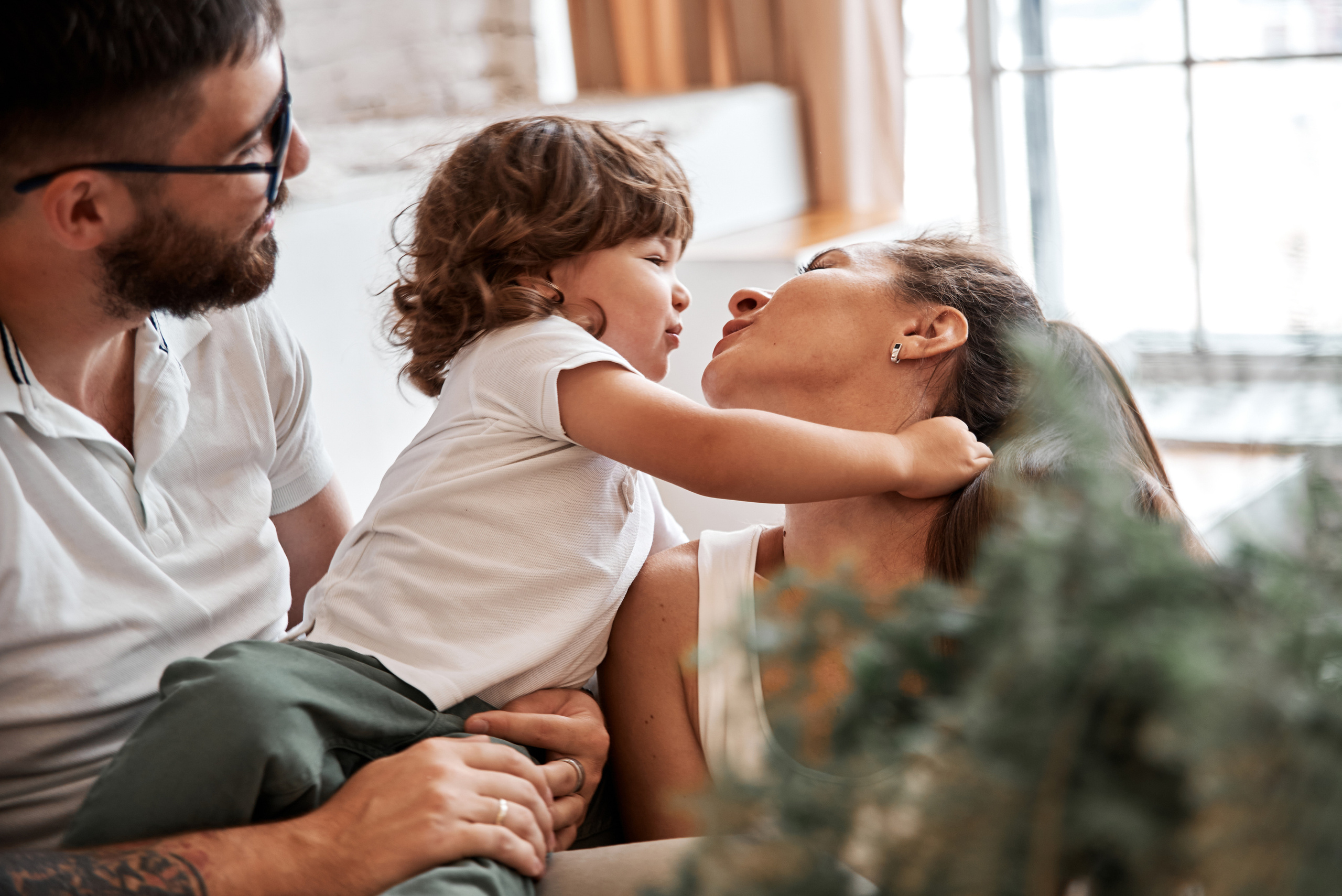 Семейная фотосессия в студии. Анна Гончарова свадебный и репортажный фотограф в Москве
