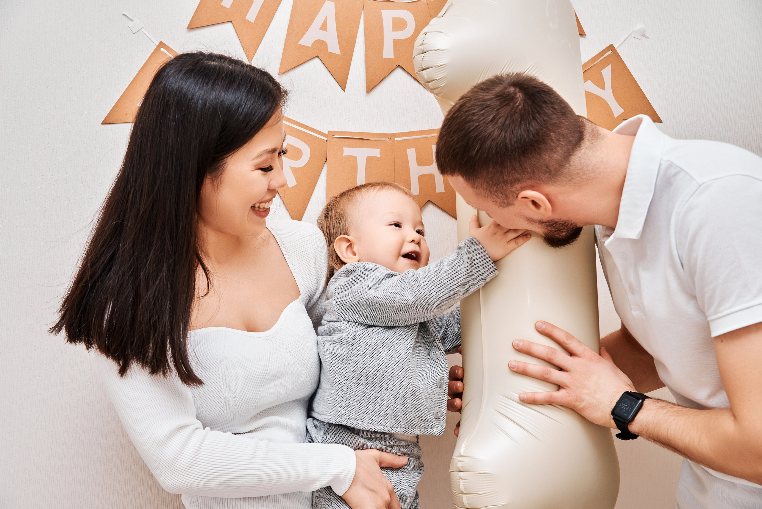 Домашняя съемка первого юбилея. Анна Гончарова свадебный и репортажный фотограф в Москве