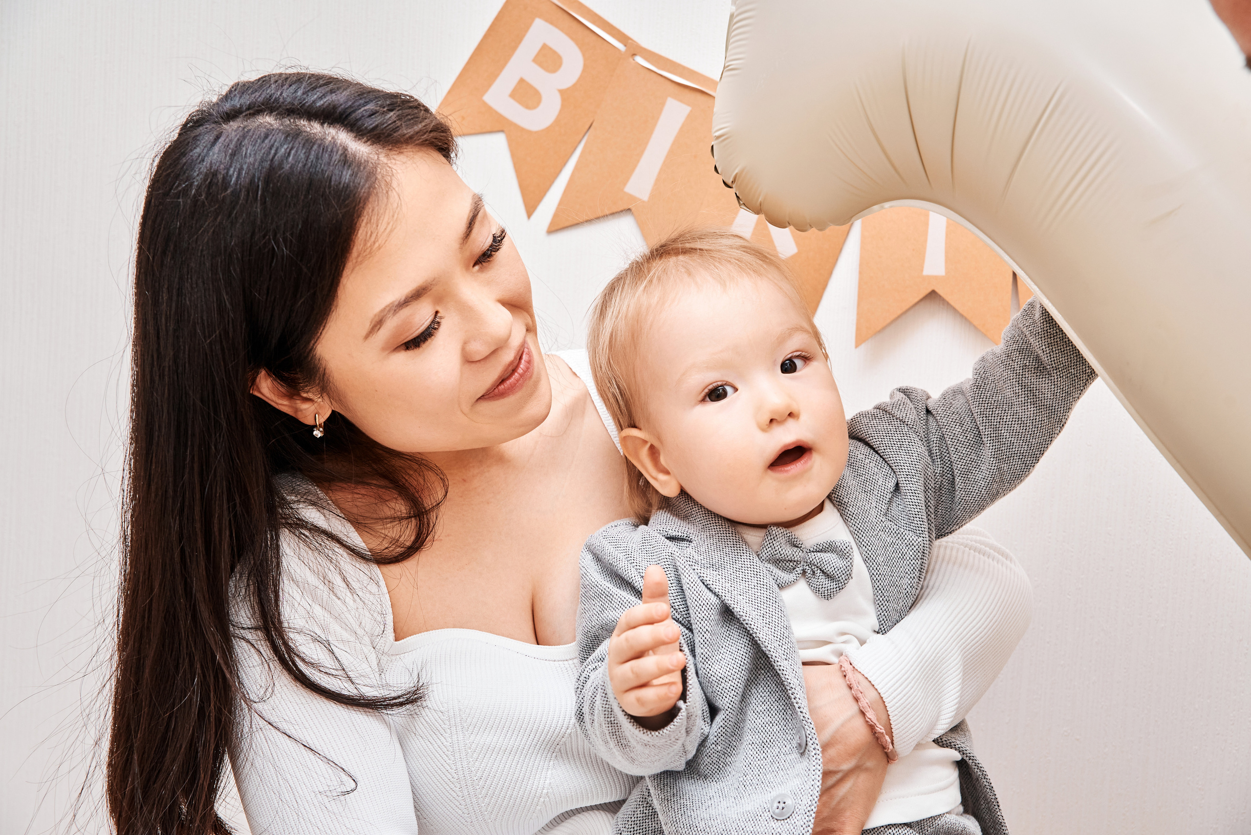 Домашняя съемка первого юбилея. Анна Гончарова свадебный и репортажный фотограф в Москве