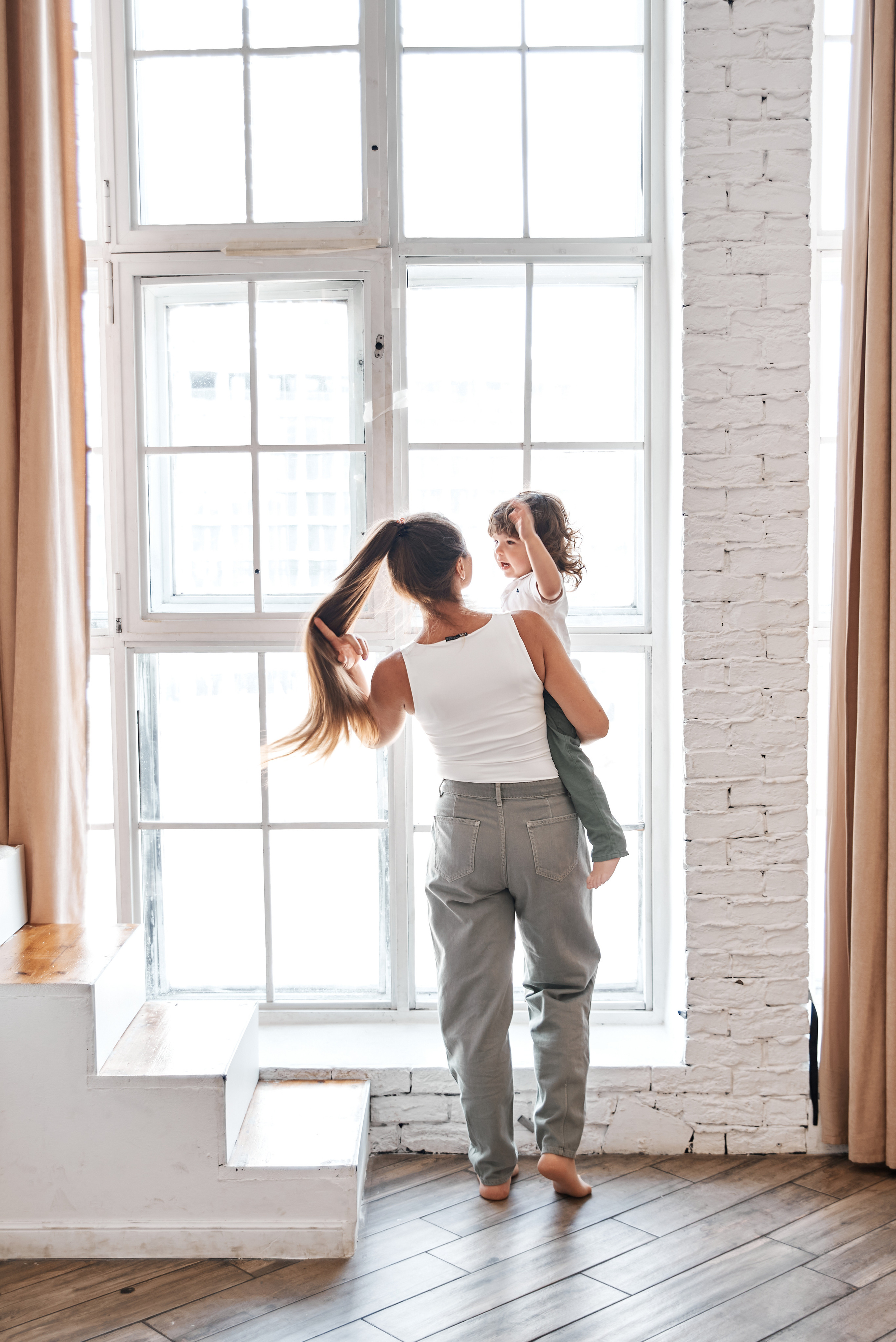 Семейная фотосессия в студии. Анна Гончарова свадебный и репортажный фотограф в Москве