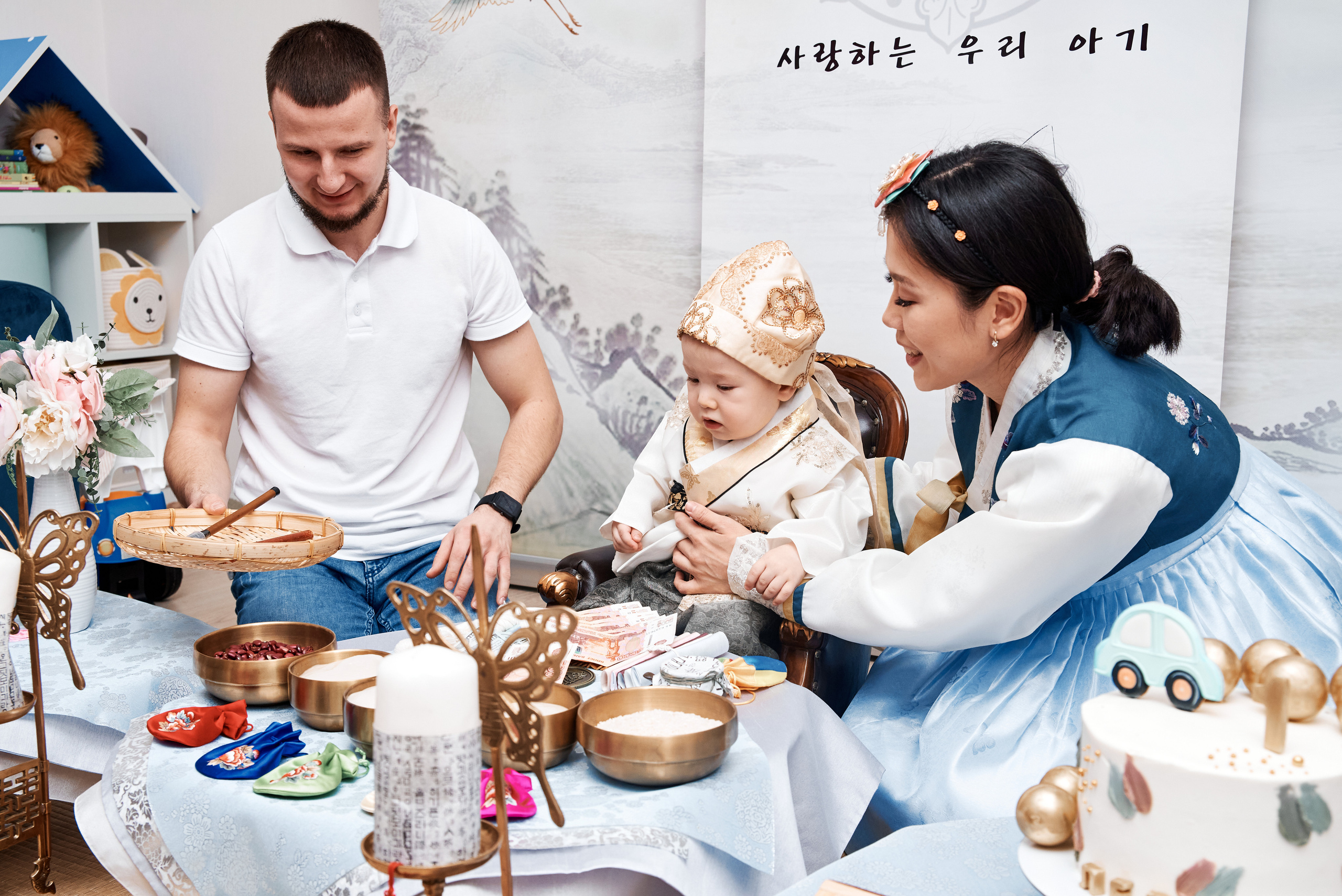 Домашняя съемка первого юбилея. Анна Гончарова свадебный и репортажный фотограф в Москве