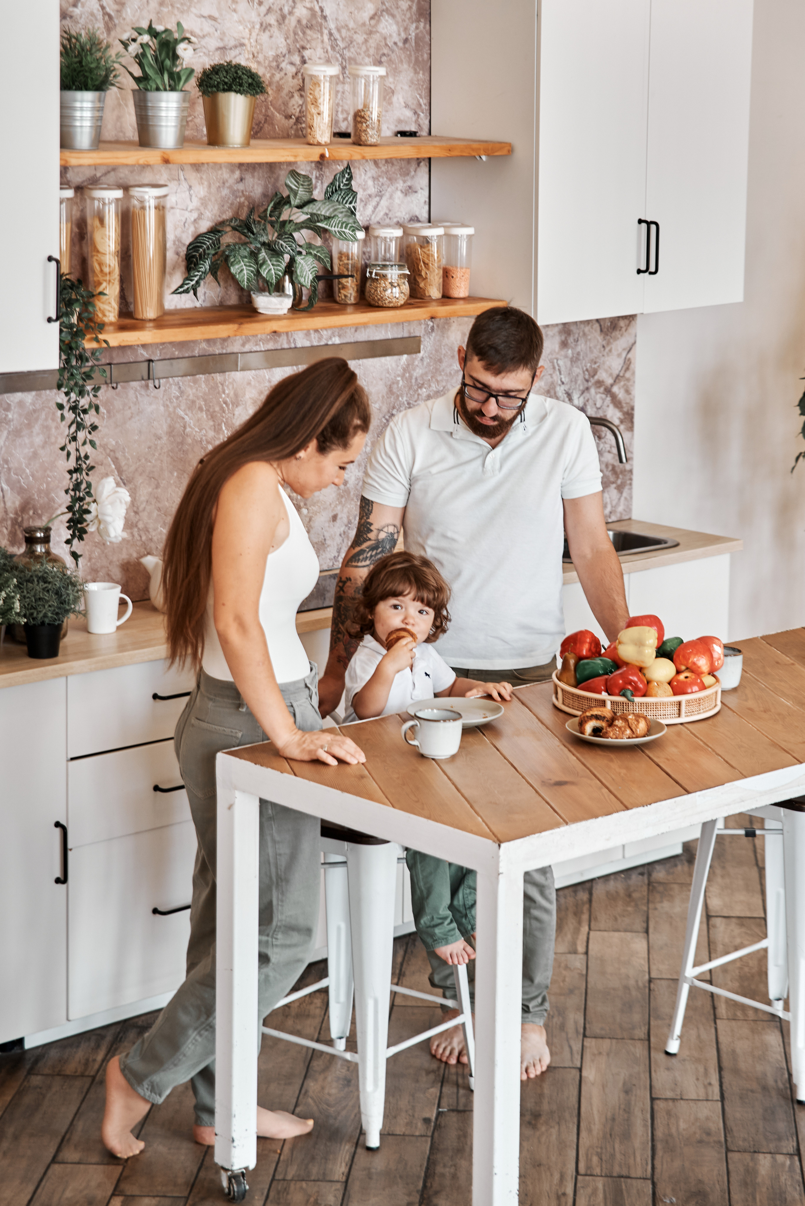 Семейная фотосессия в студии. Анна Гончарова свадебный и репортажный фотограф в Москве