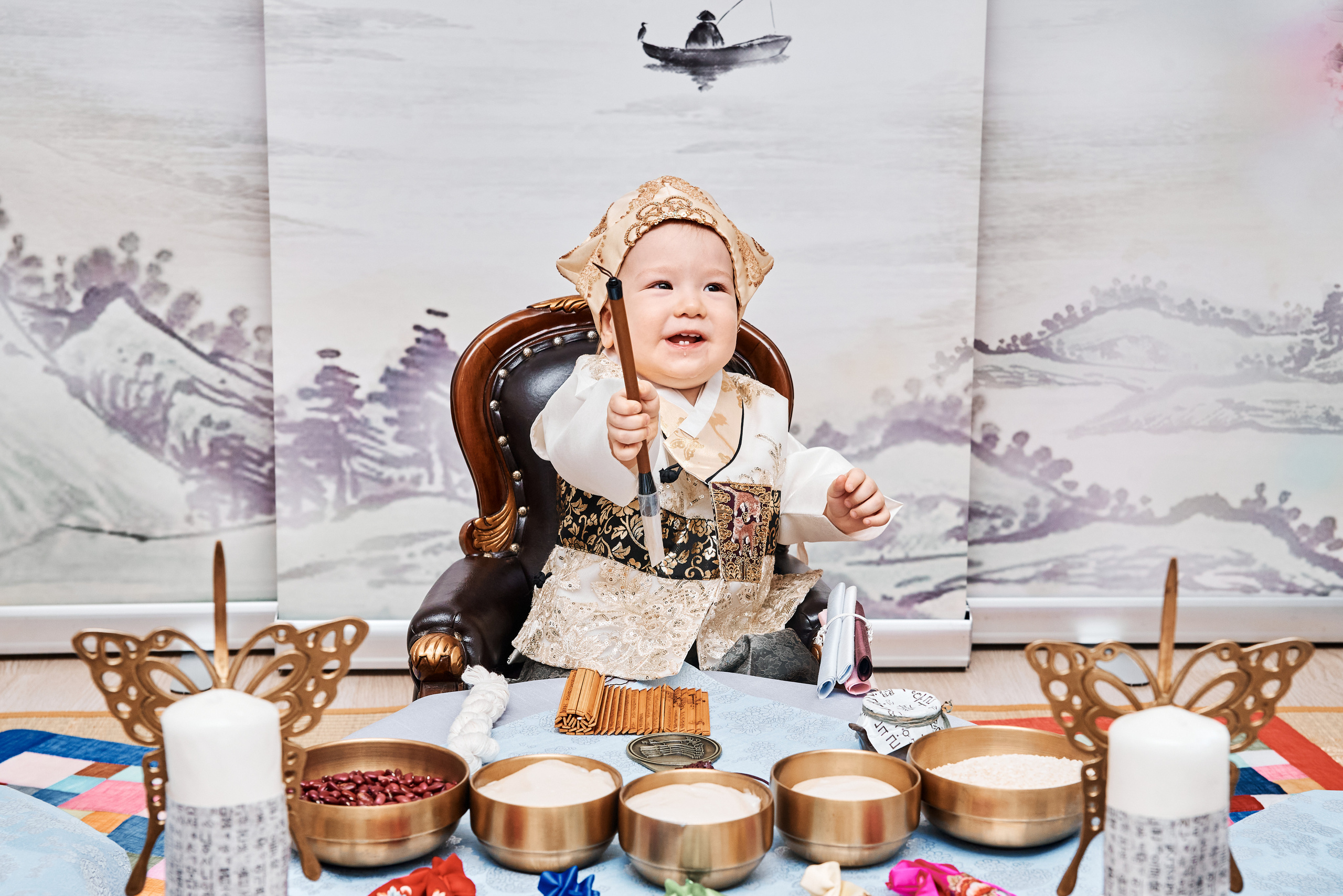 Домашняя съемка первого юбилея. Анна Гончарова свадебный и репортажный фотограф в Москве