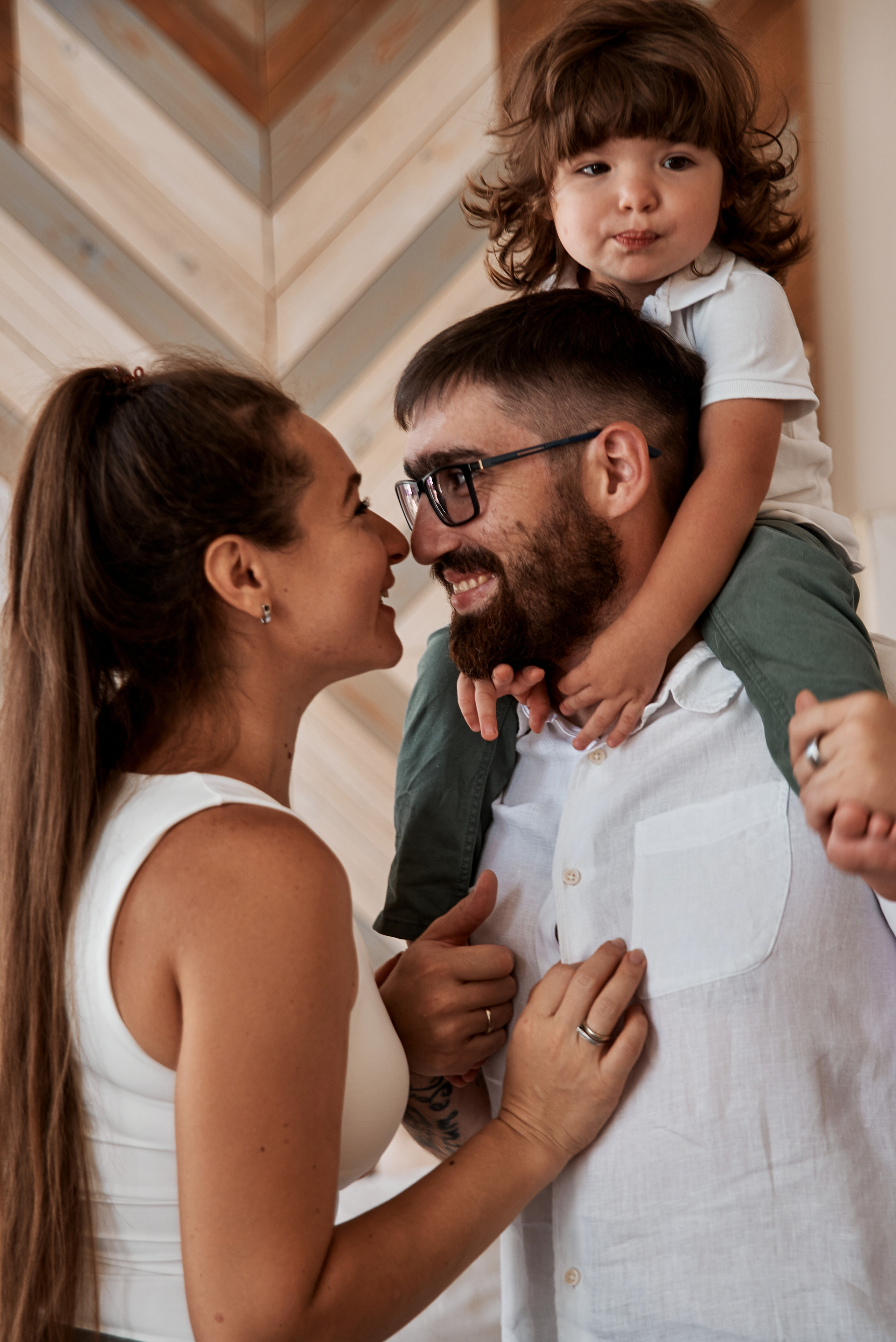 Семейная фотосессия в студии. Анна Гончарова свадебный и репортажный фотограф в Москве