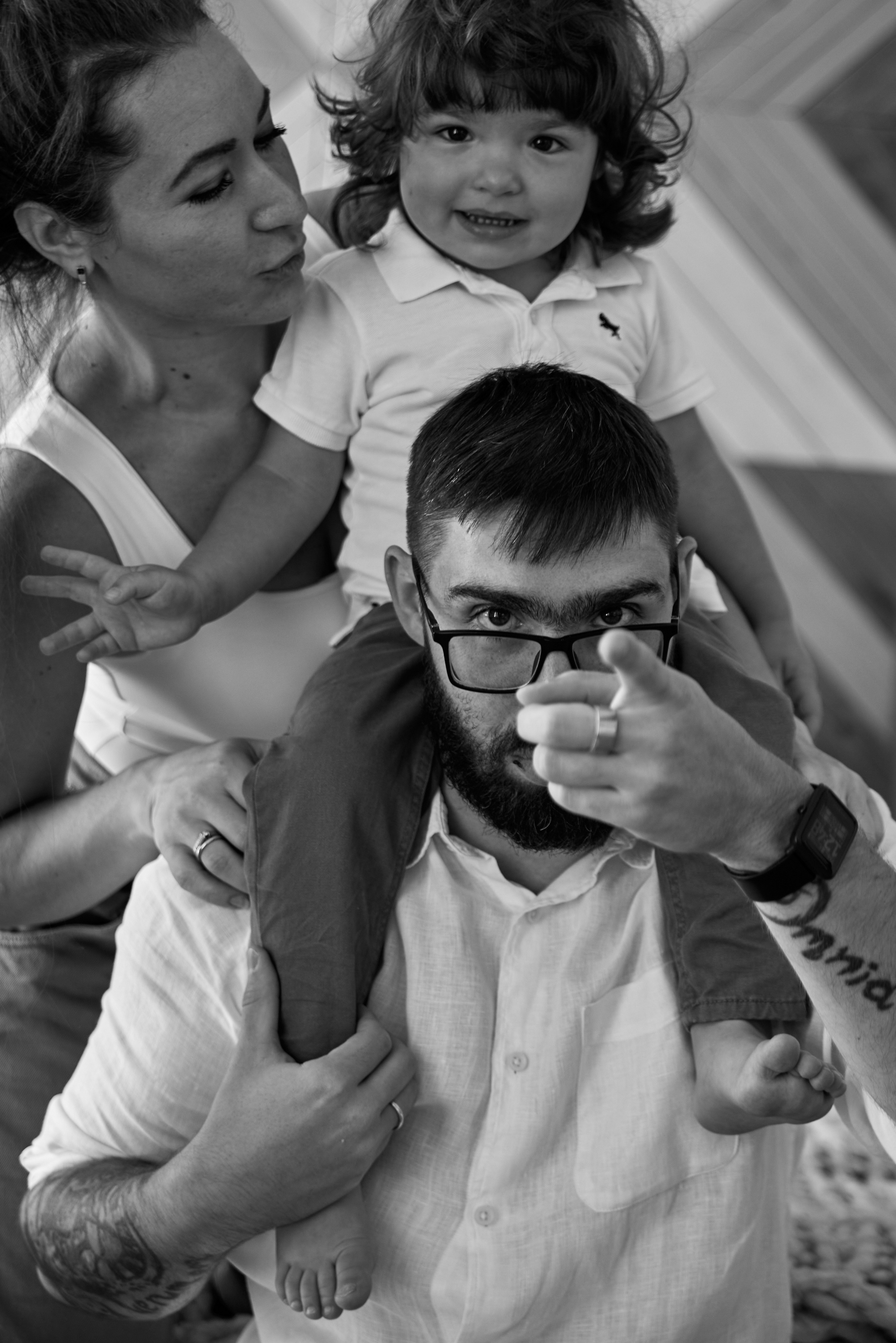 Семейная фотосессия в студии. Анна Гончарова свадебный и репортажный фотограф в Москве