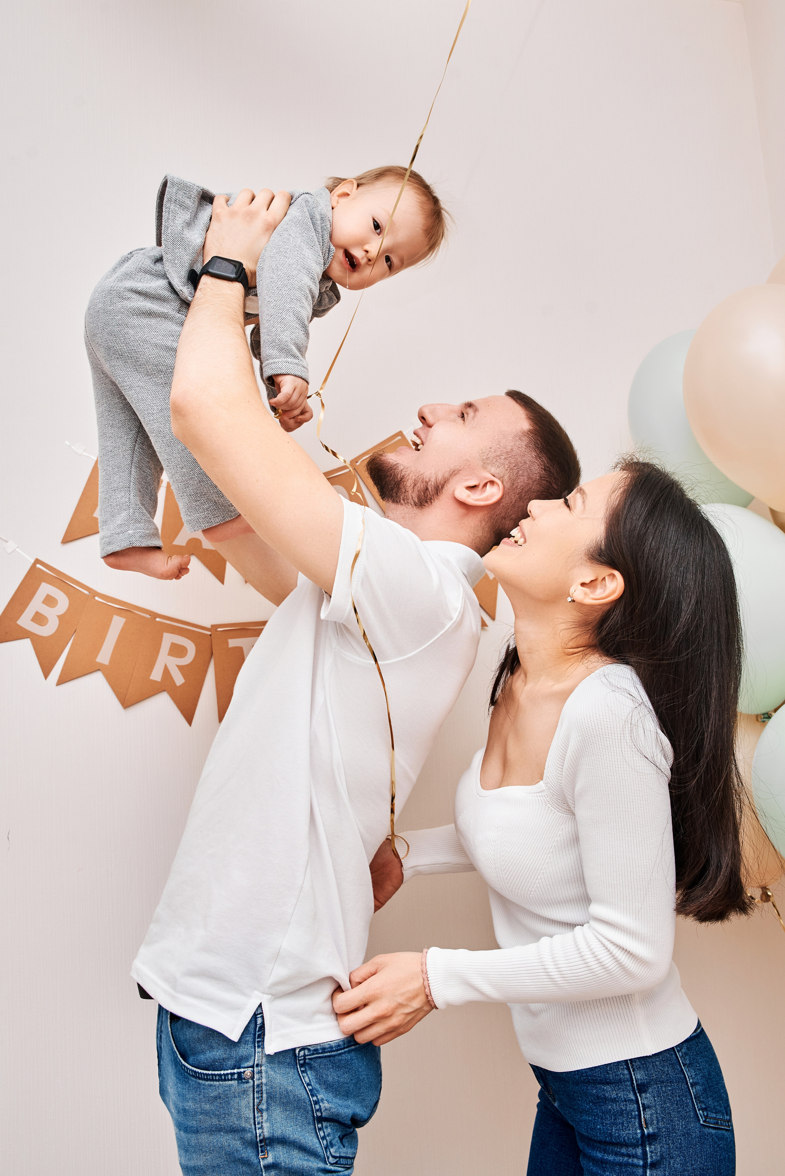 Домашняя съемка первого юбилея. Анна Гончарова свадебный и репортажный фотограф в Москве