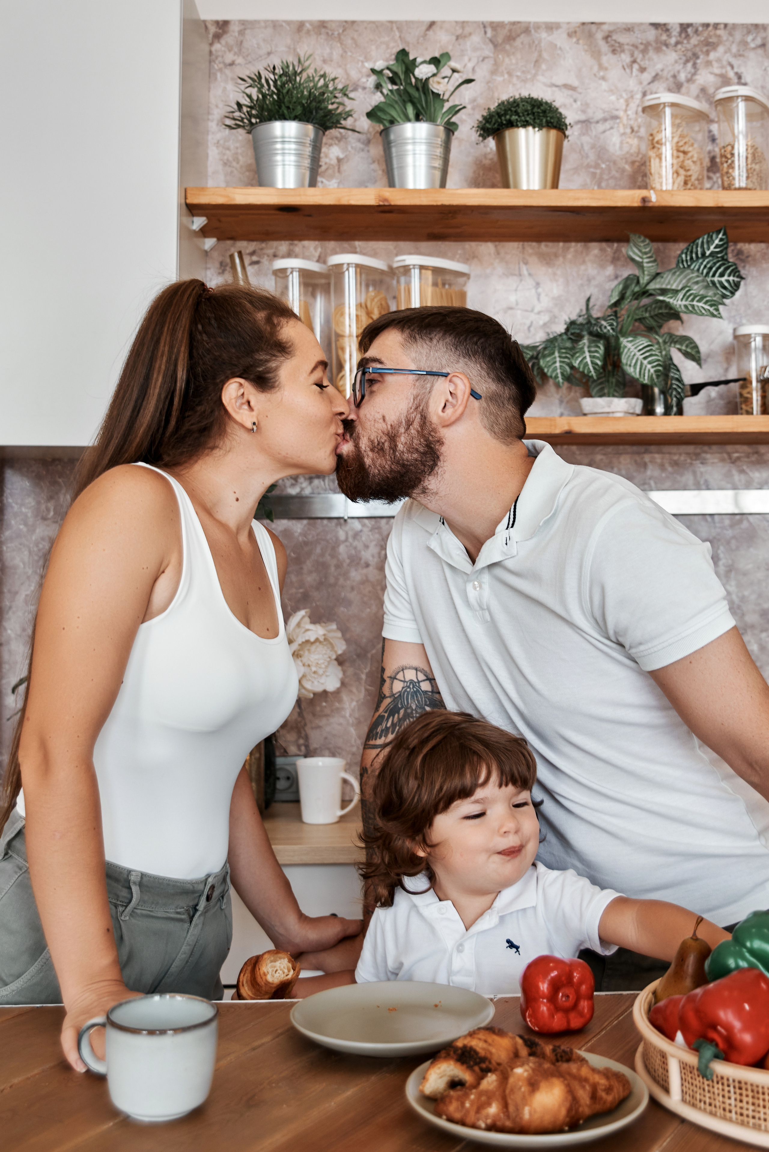 Семейная фотосессия в студии. Анна Гончарова свадебный и репортажный фотограф в Москве