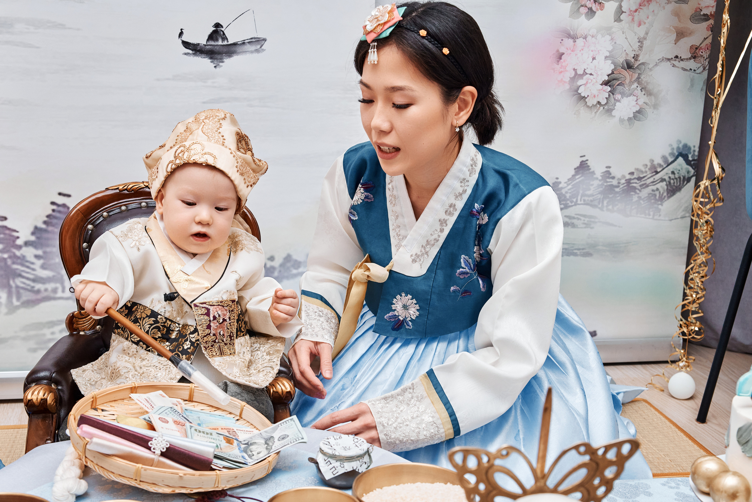 Домашняя съемка первого юбилея. Анна Гончарова свадебный и репортажный фотограф в Москве